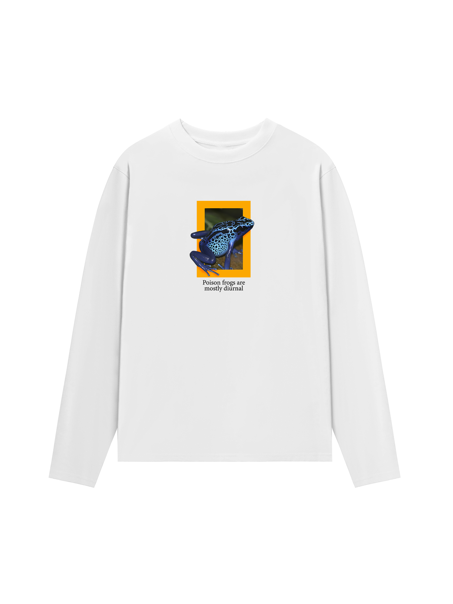 Áo Thun Dài Tay Wild Life Poison Frogs Are Mostly Diurnal