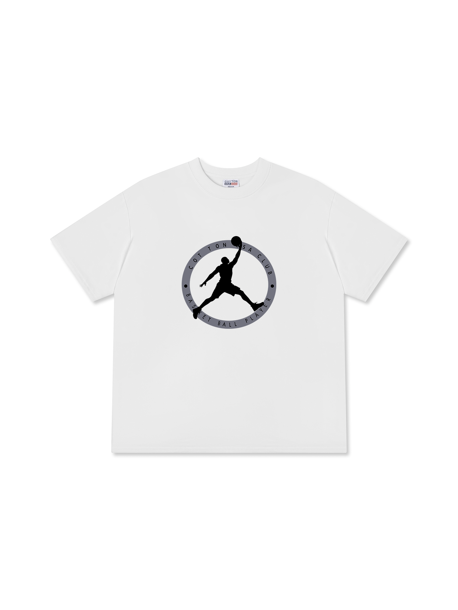 Áo Thun Relaxed Fit Basketball Logo
