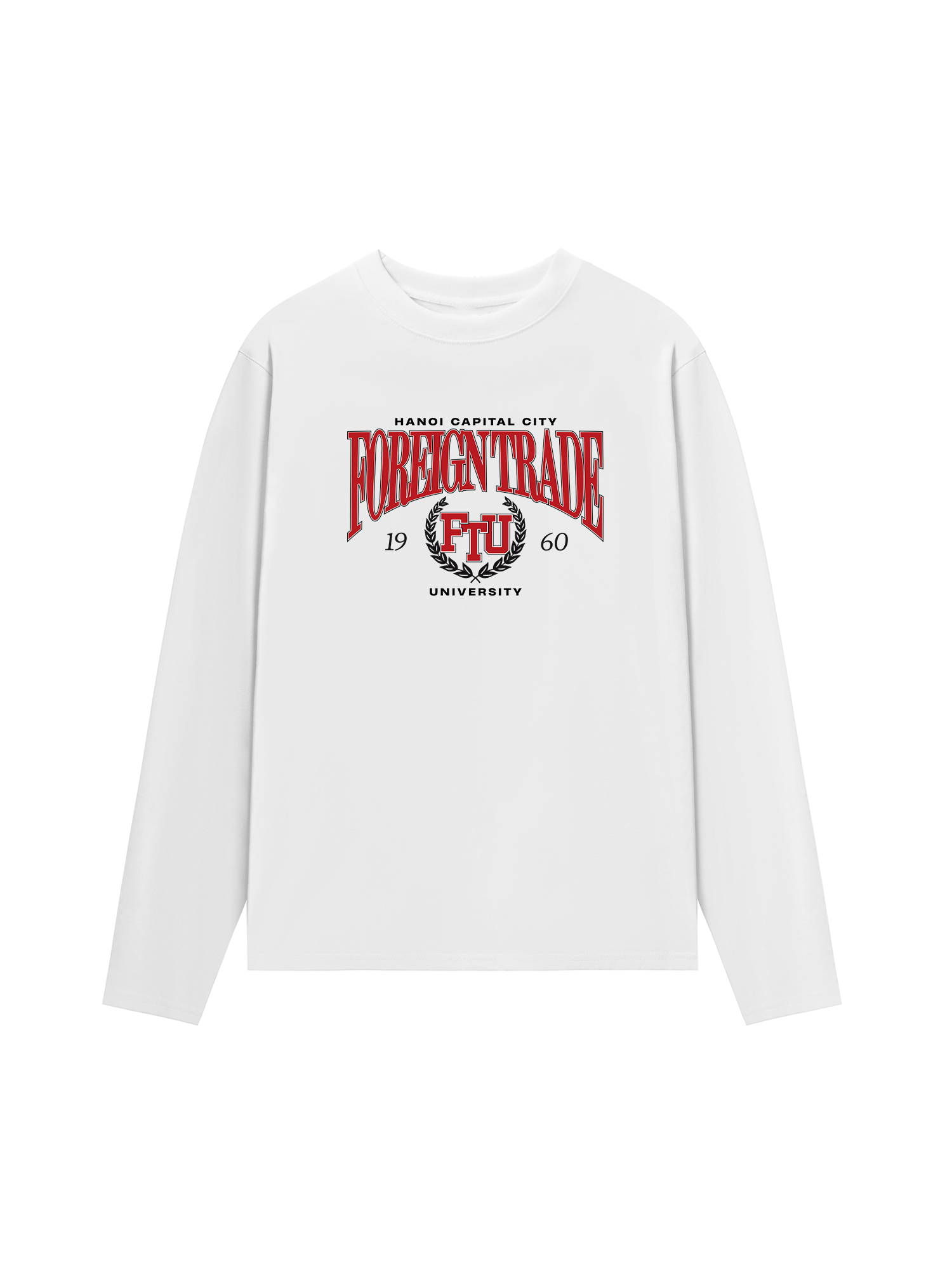 Áo Thun Dài Tay Foreign Trade University