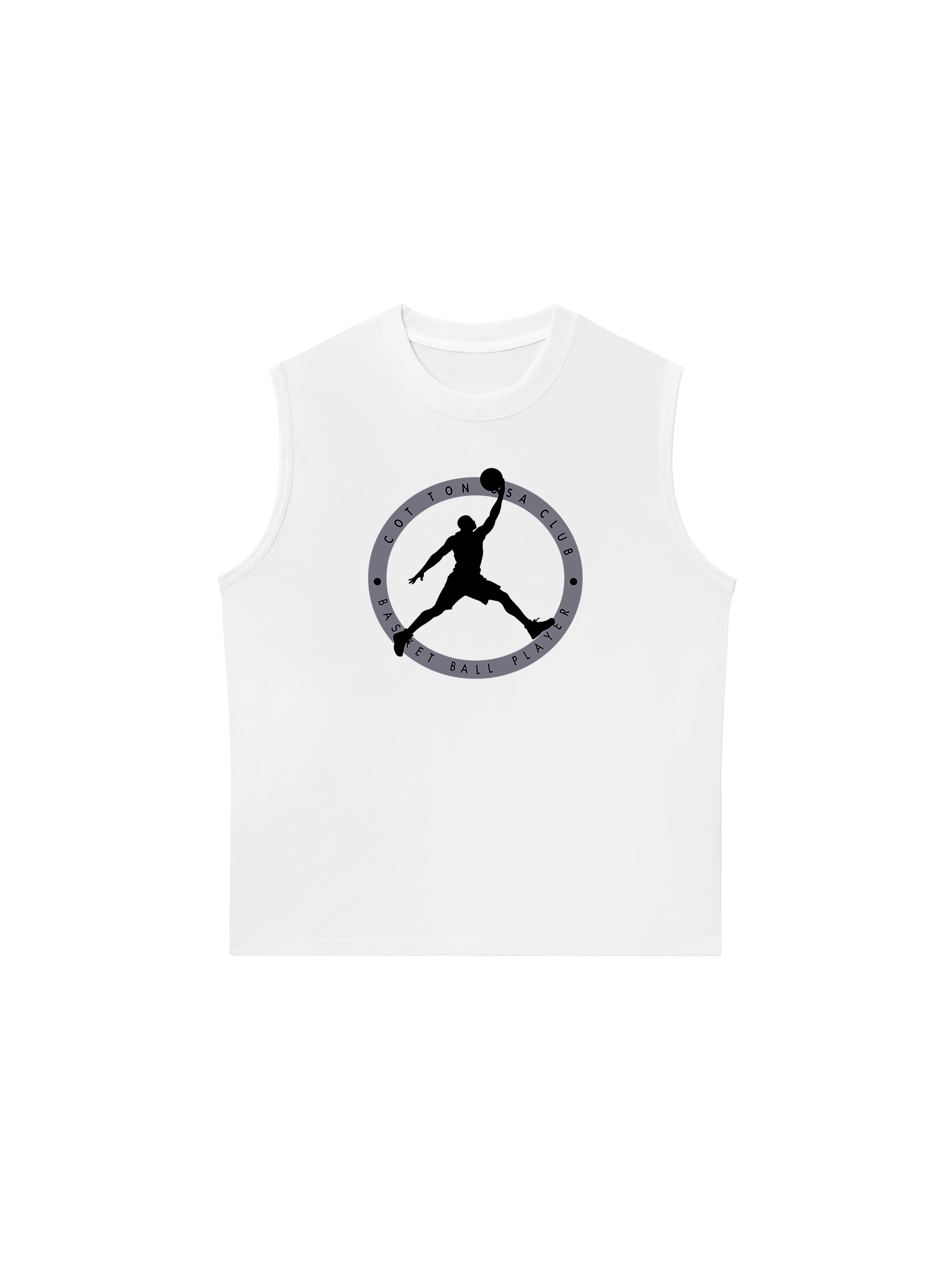 Áo Ba Lỗ Relaxed Fit Basketball Logo
