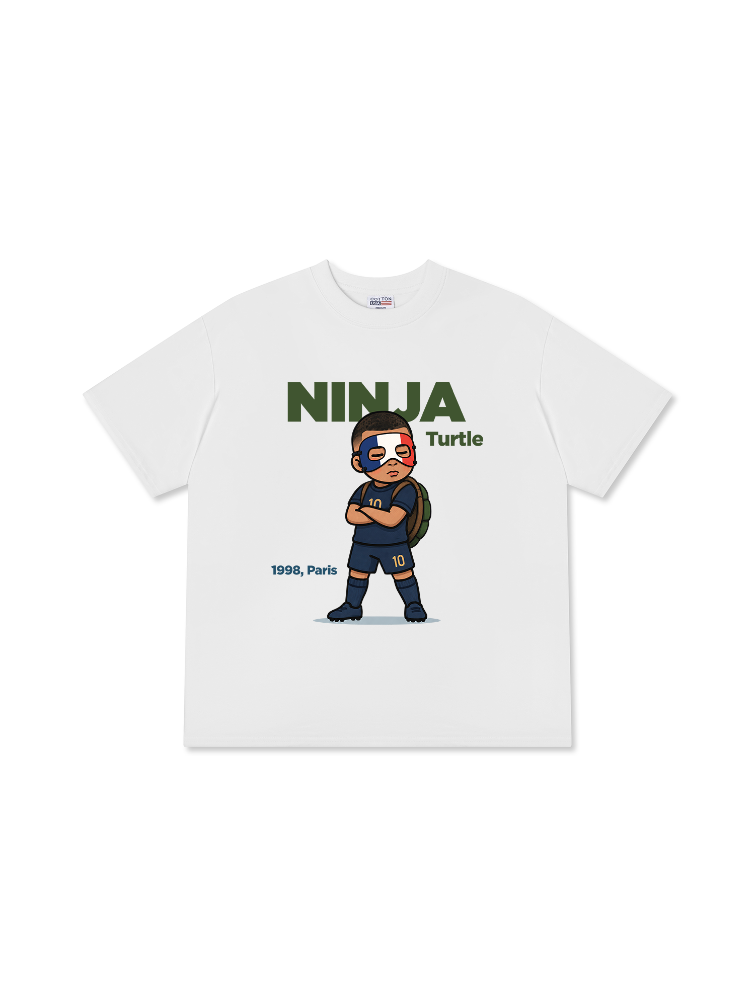 Áo Thun Relaxed Fit Soccer Ninja Turle