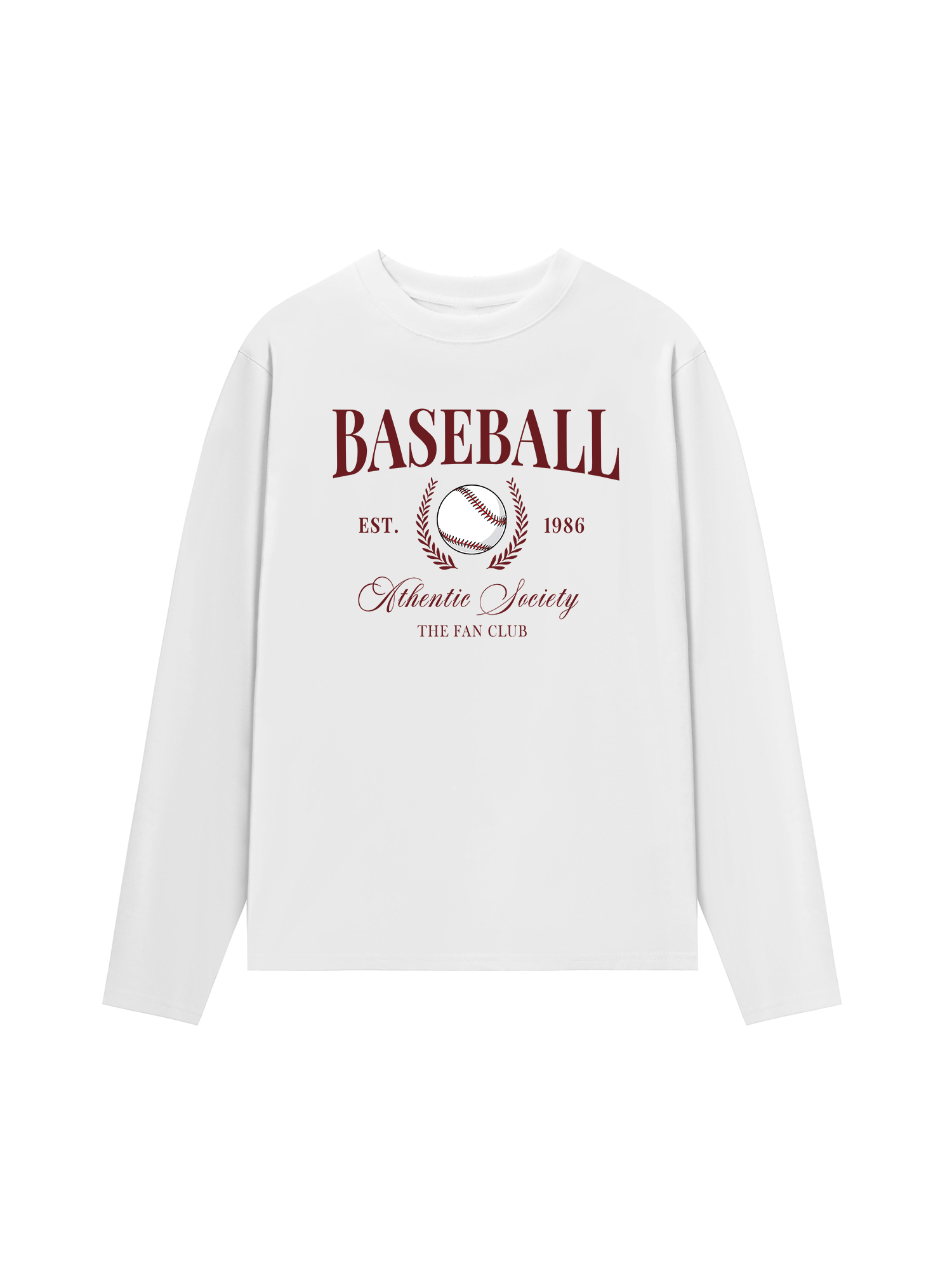 Áo Thun Dài Tay Baseball Fan Club