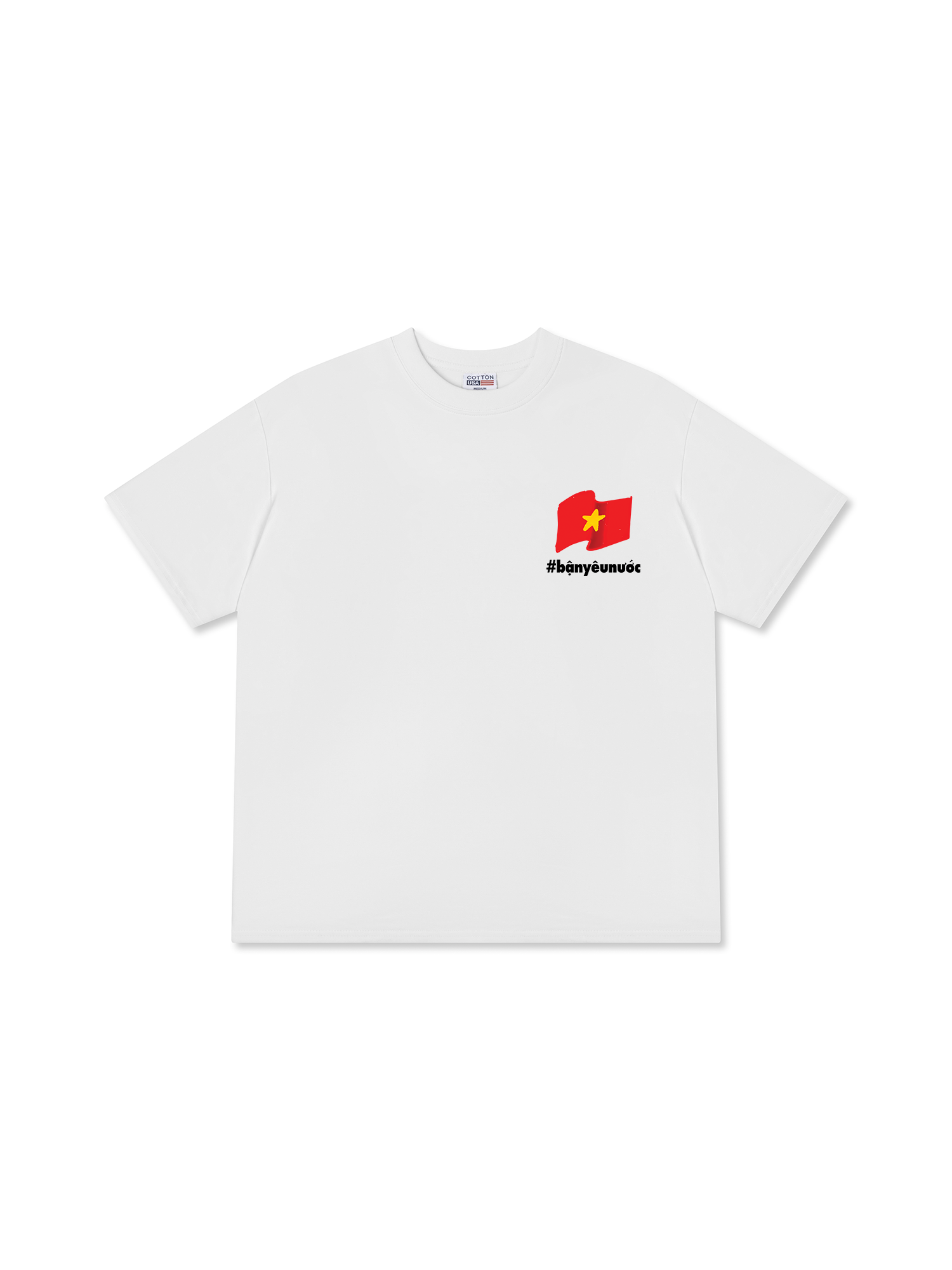 Áo Thun Relaxed Fit Việt Nam Bận Yêu Nước
