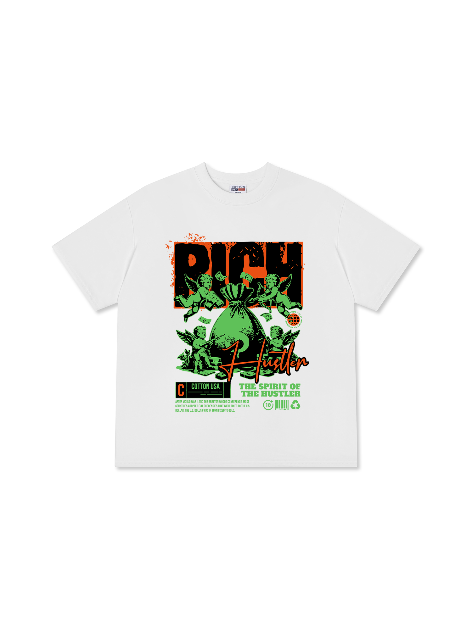 Áo Thun Relaxed Fit Money The Spirit Of The Hustler