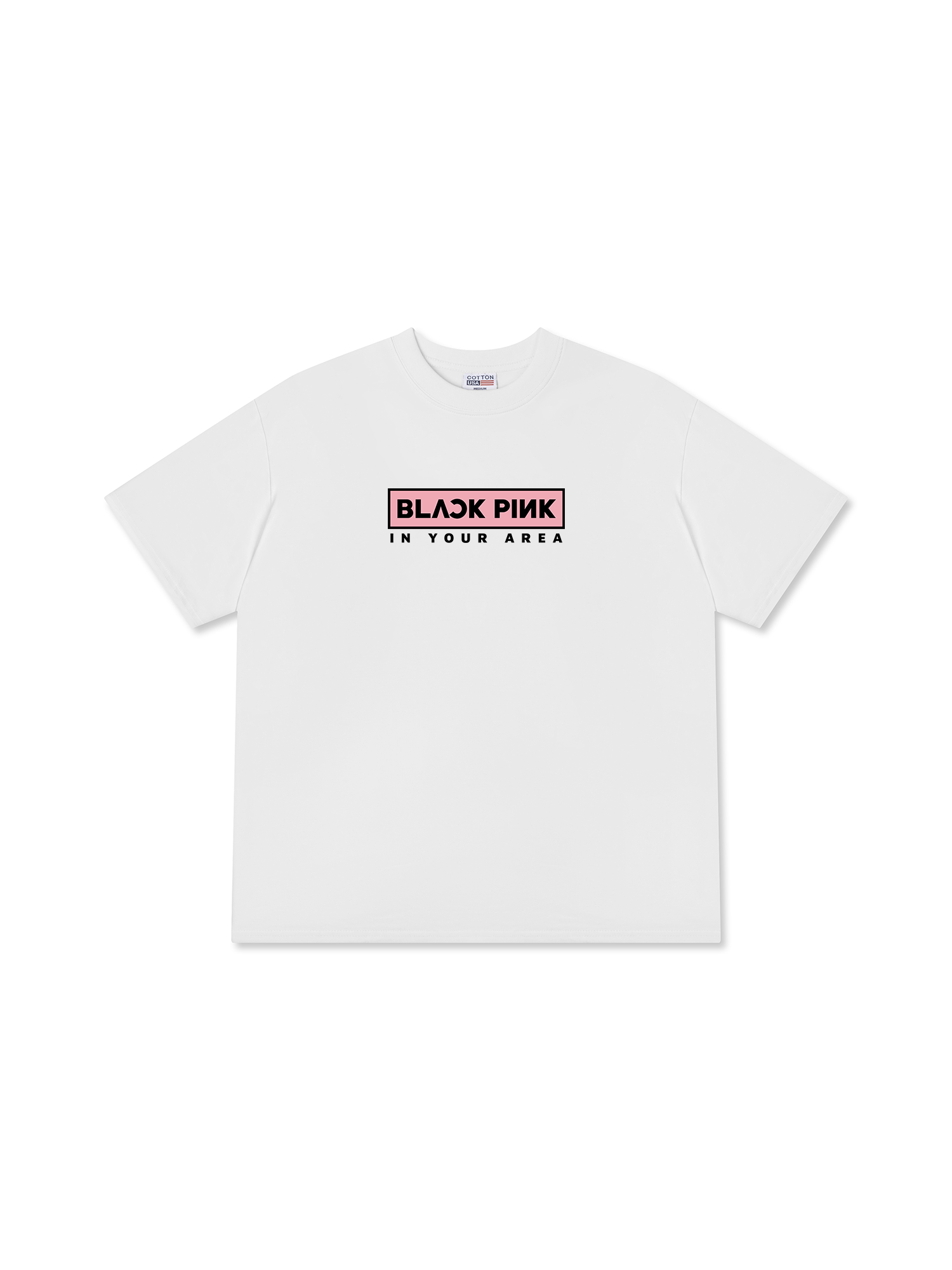 Áo Thun Relaxed Fit Idols Black Pink Jisoo