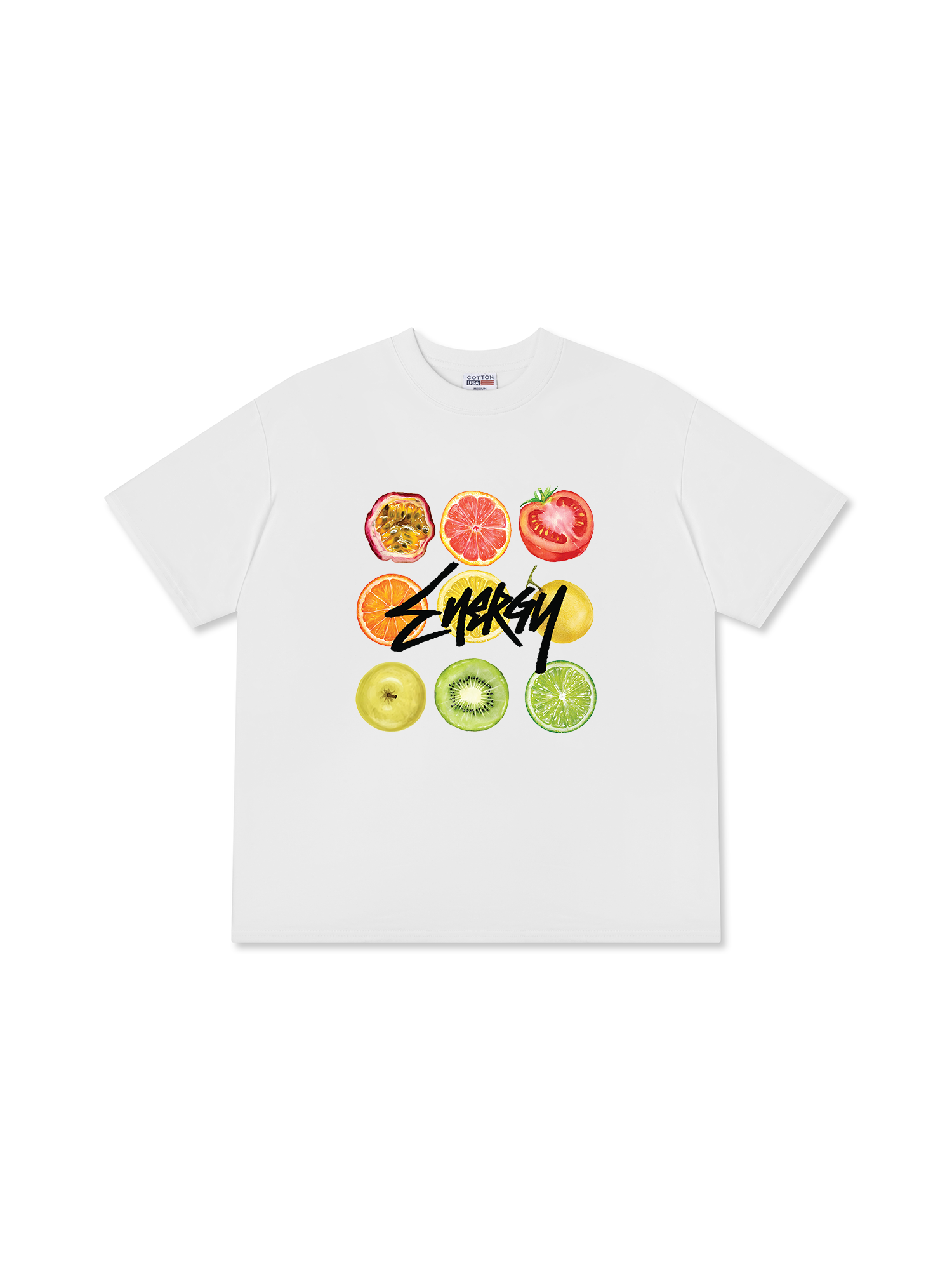 Áo Thun Relaxed Fit Energy Tropical Splash