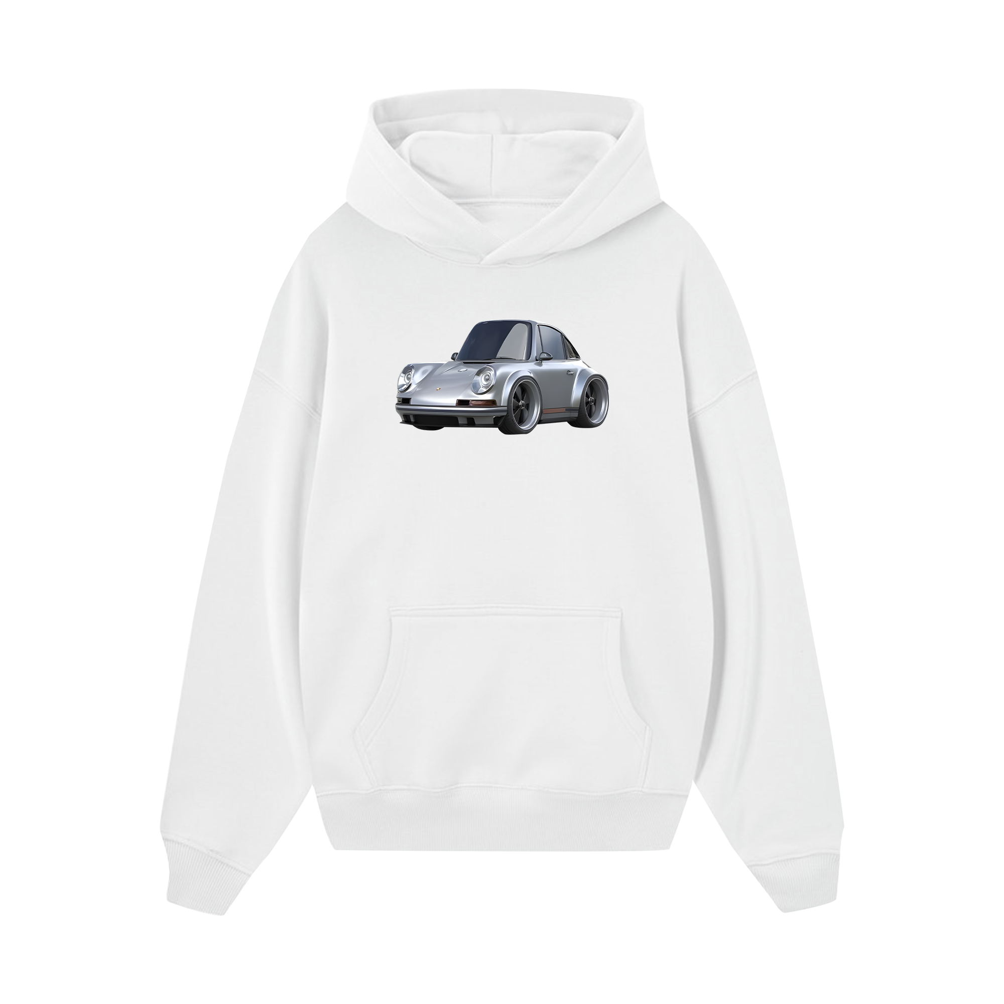 Porsche Mini Silver Hoodie