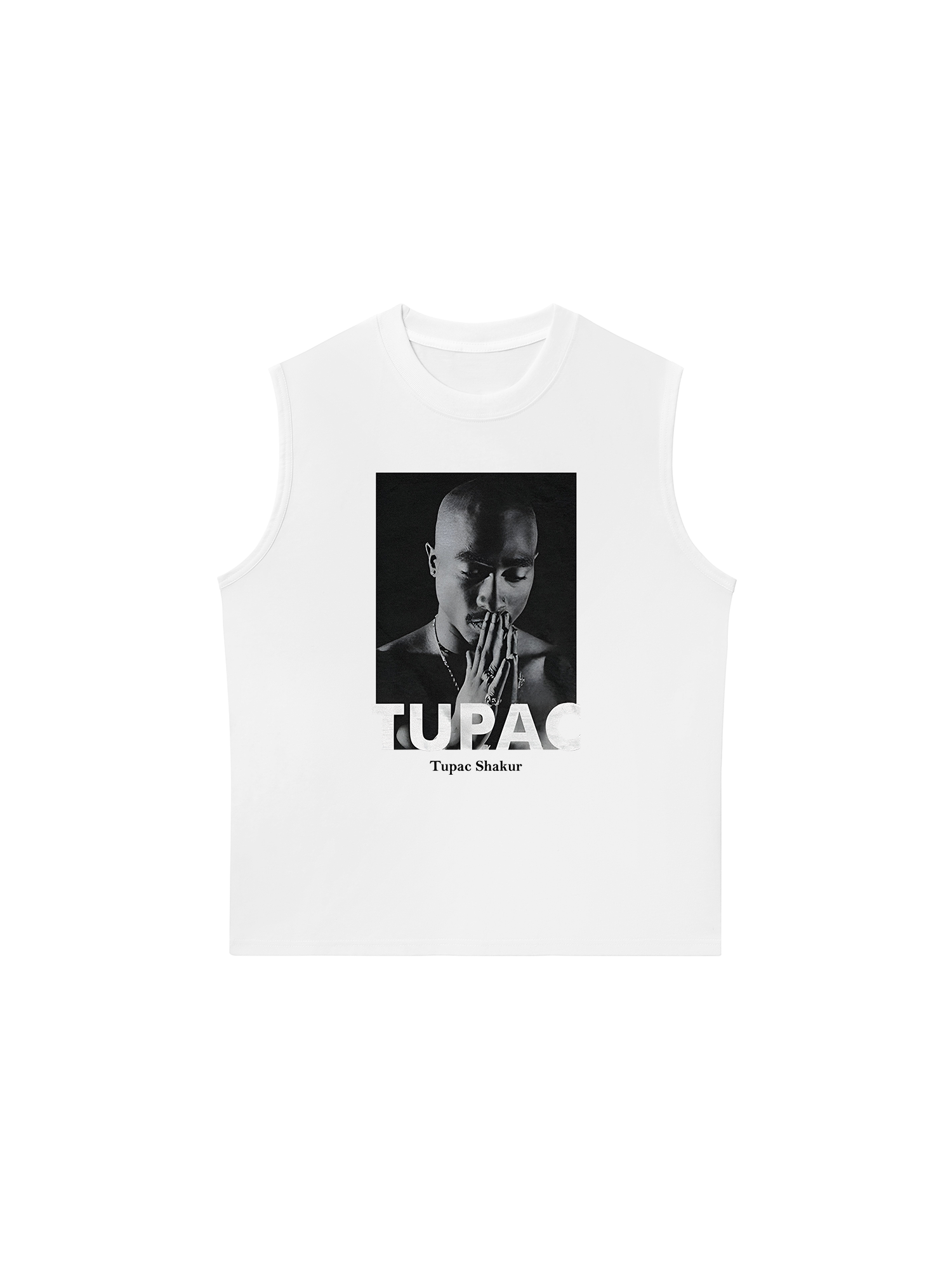 Áo Ba Lỗ Relaxed Fit Rapper Tupac Shakur