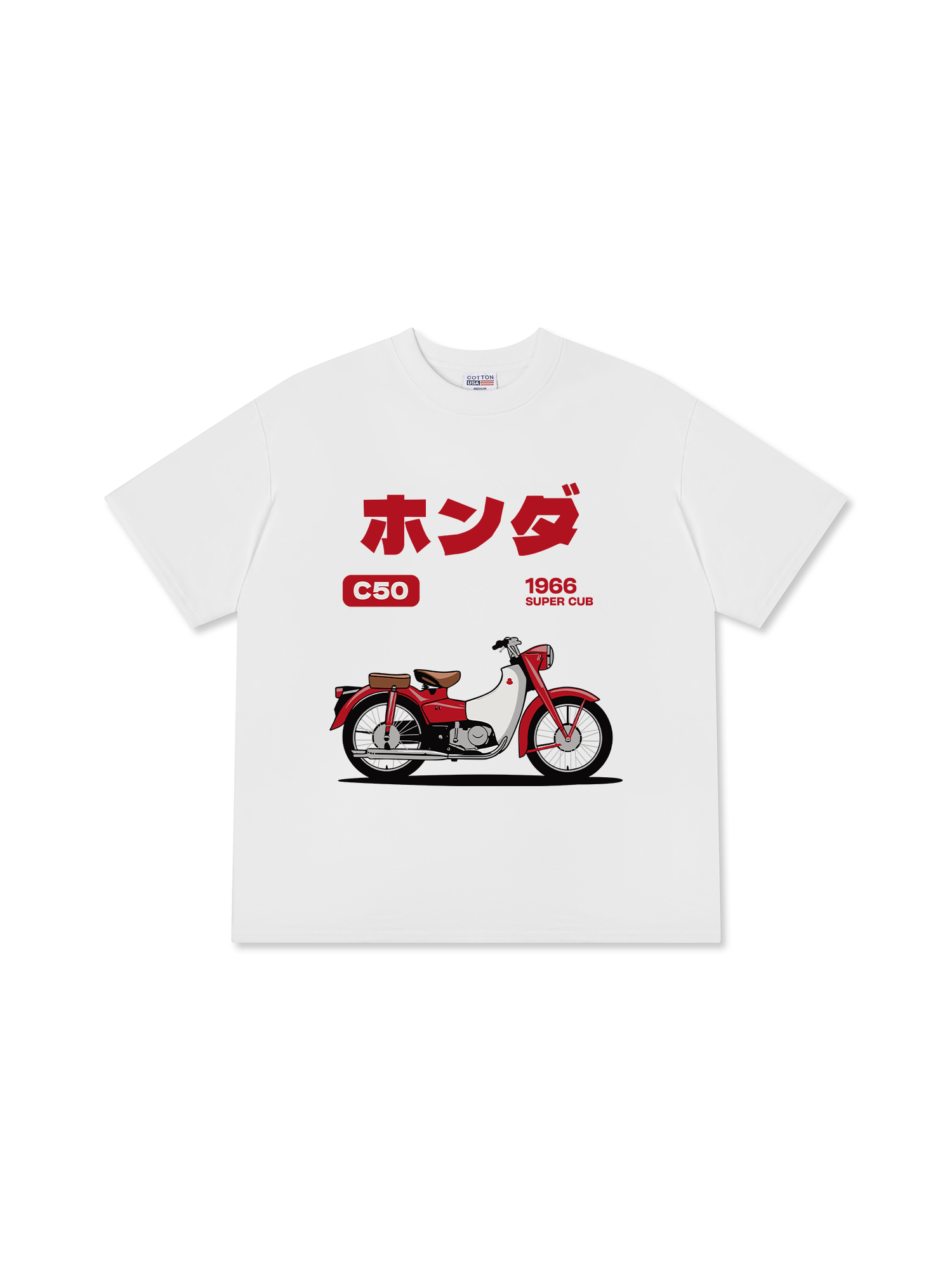 Áo Thun Relaxed Fit Super Cub Vintage 1966