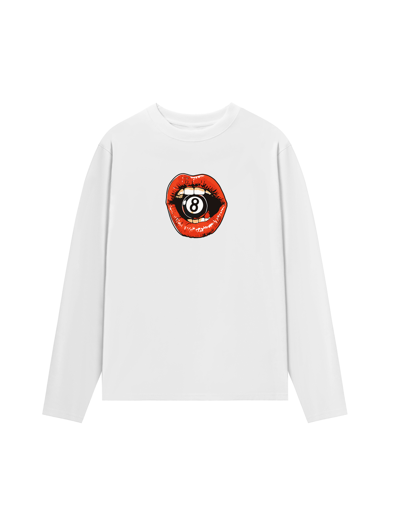 Áo Thun Dài Tay Lips Of Luck