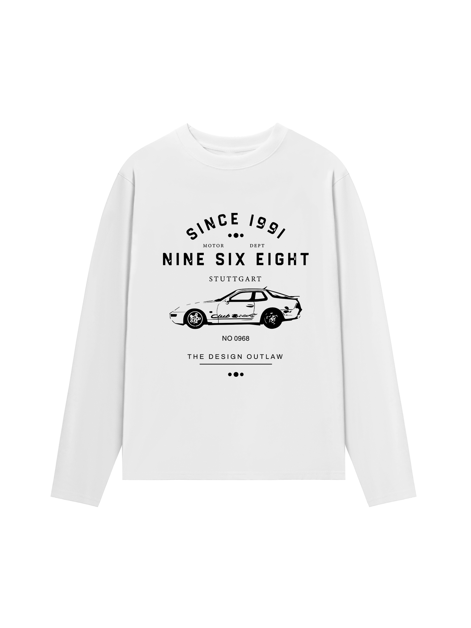 Áo Thun Dài Tay Porsche Nine Six Eight