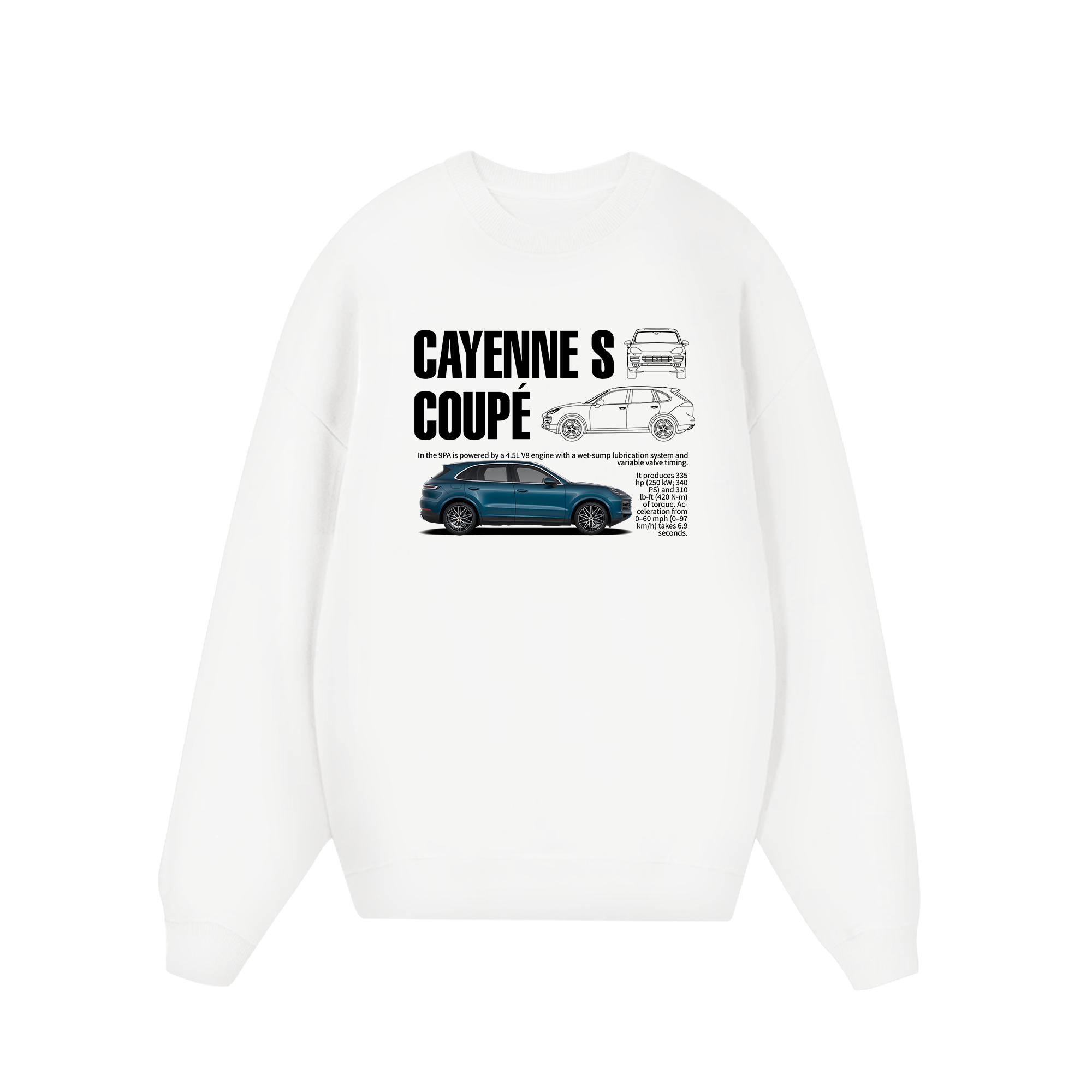 Porsche Cayenne S Coupe Classic Sweater