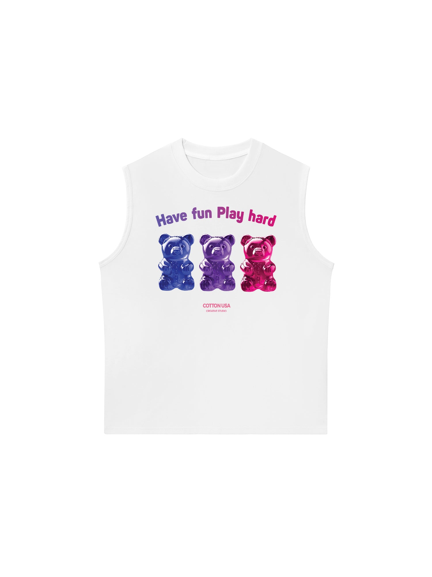 Áo Ba Lỗ Relaxed Fit Have Fun Play Hard