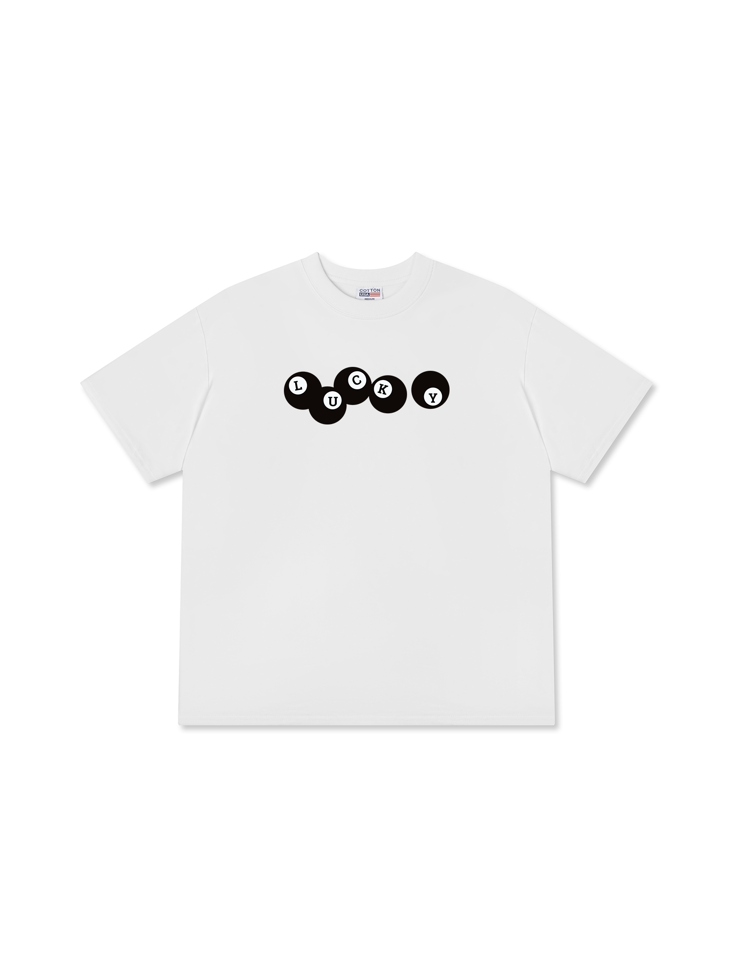 Áo Thun Relaxed Fit Billiards Cue of Fortune