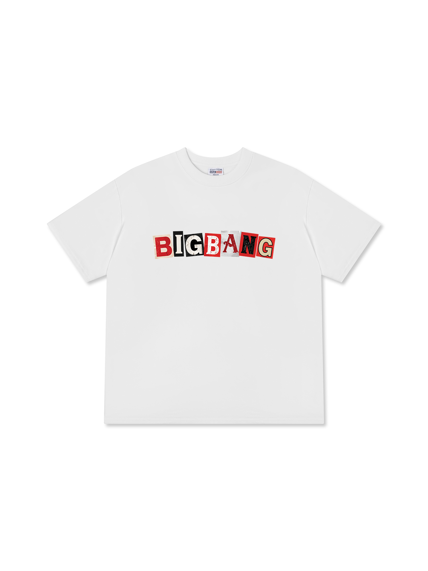 Áo Thun Relaxed Fit Idol Big Bang Futuristic Chrome Graphic Tee