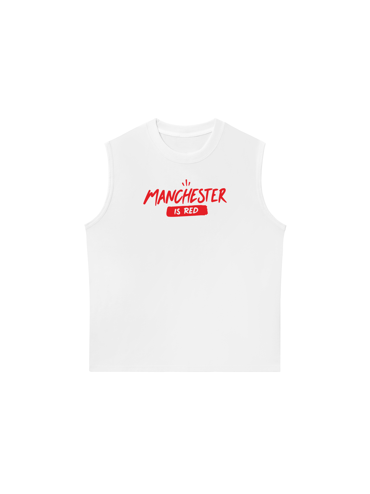 Áo Ba Lỗ Relaxed Fit Manchester Is Red