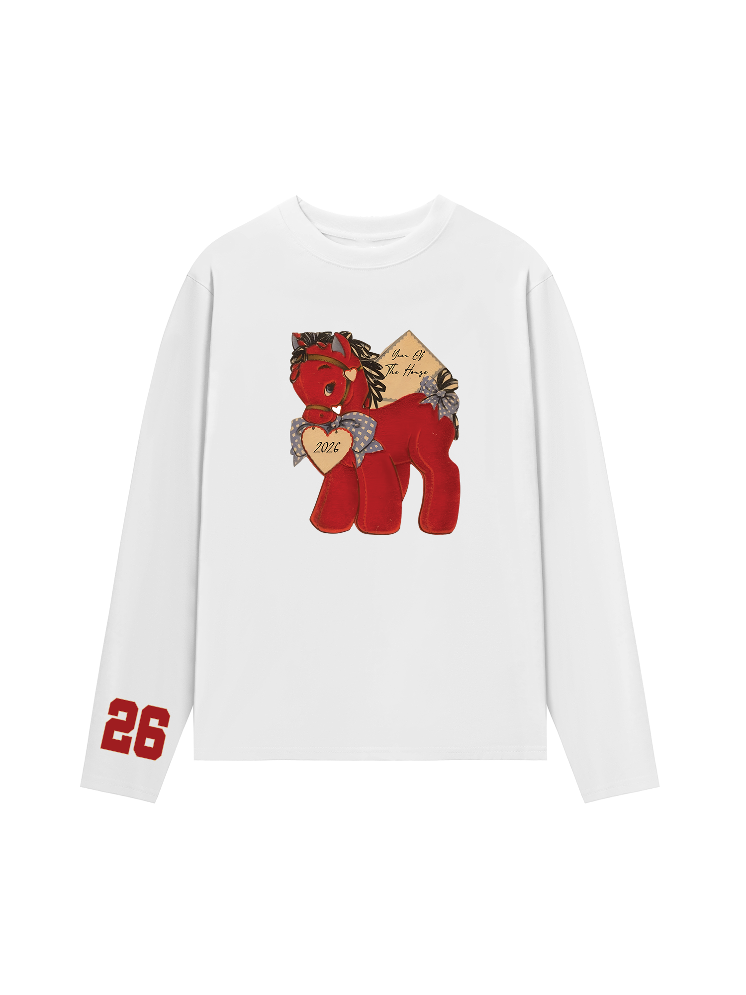 Áo Thun Dài Tay Red Horse 2026