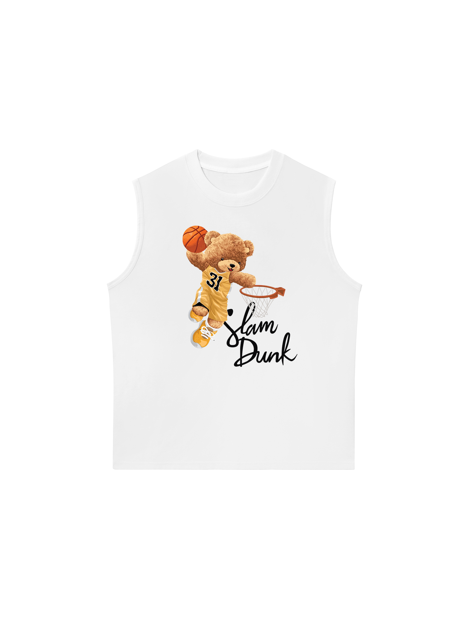 Áo Ba Lỗ Relaxed Fit Basketball Teddy Salm Dunk