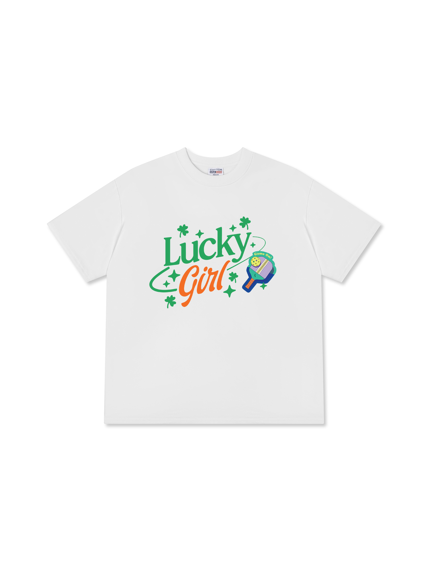 Áo Thun Relaxed Fit Pickleball Lucky Girl