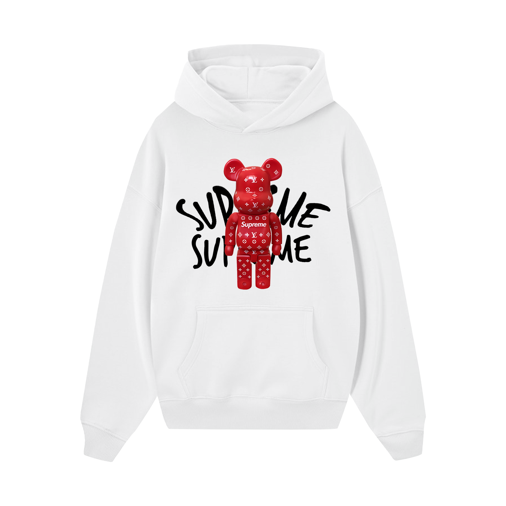 Supreme Red Kawr Hoodie