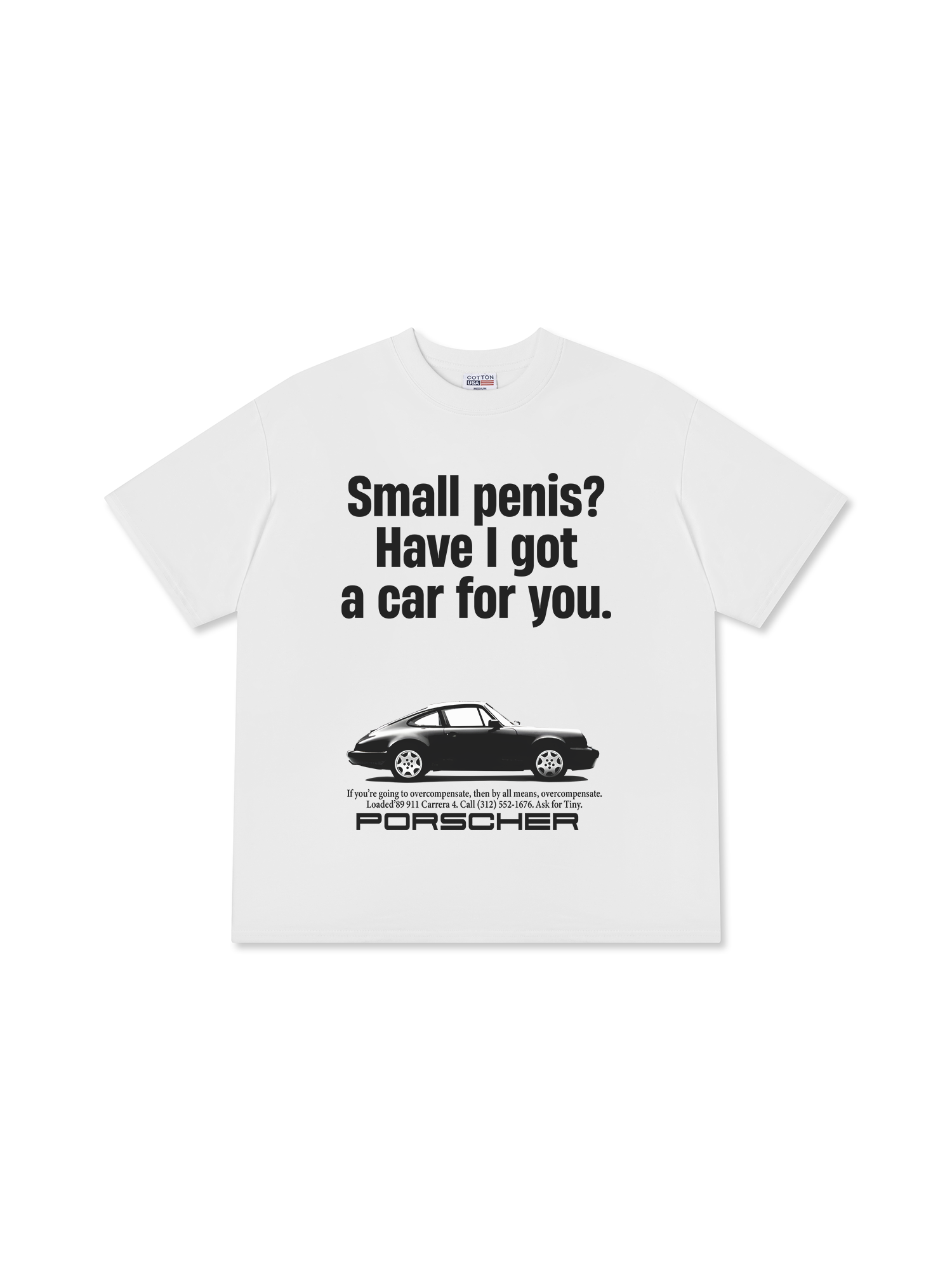 Áo Thun Relaxed Fit Porsche Small Penis