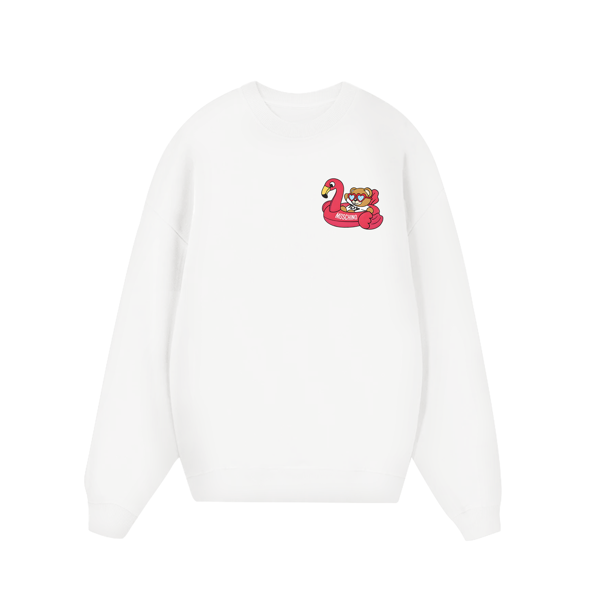 Moschino Bear Flamigo Summer Sweater