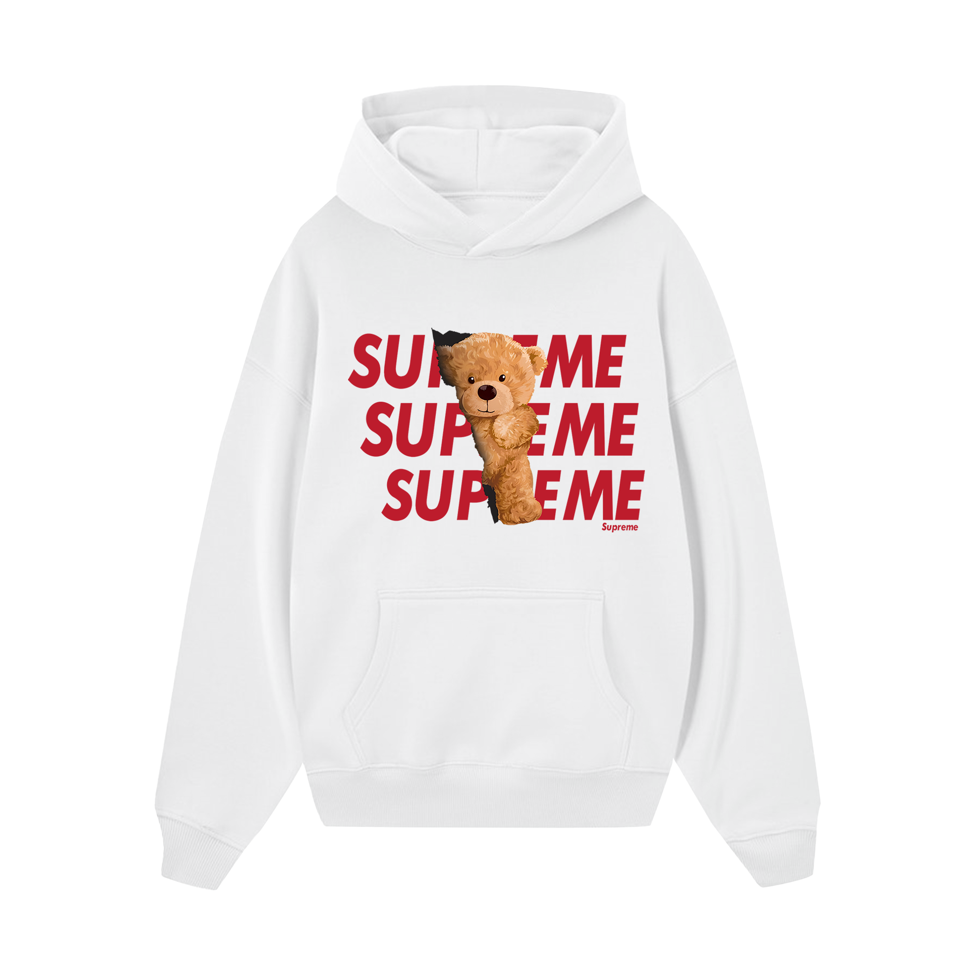 Supreme Brown Bear Hoodie