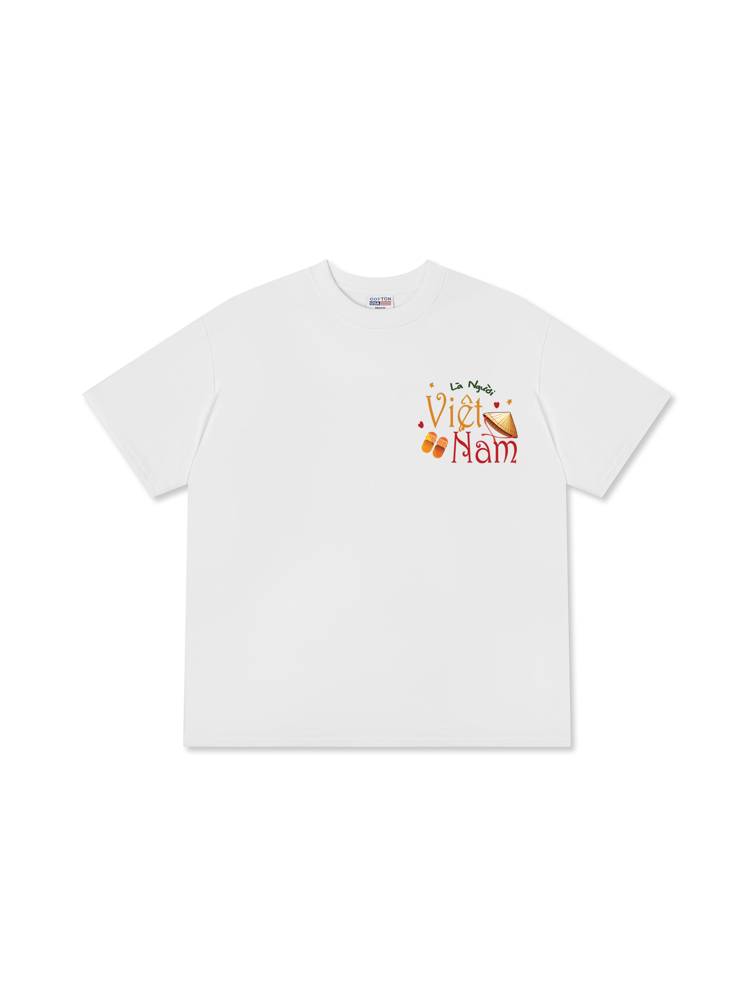 Áo Thun Relaxed Fit Việt Nam Là Người Việt Nam