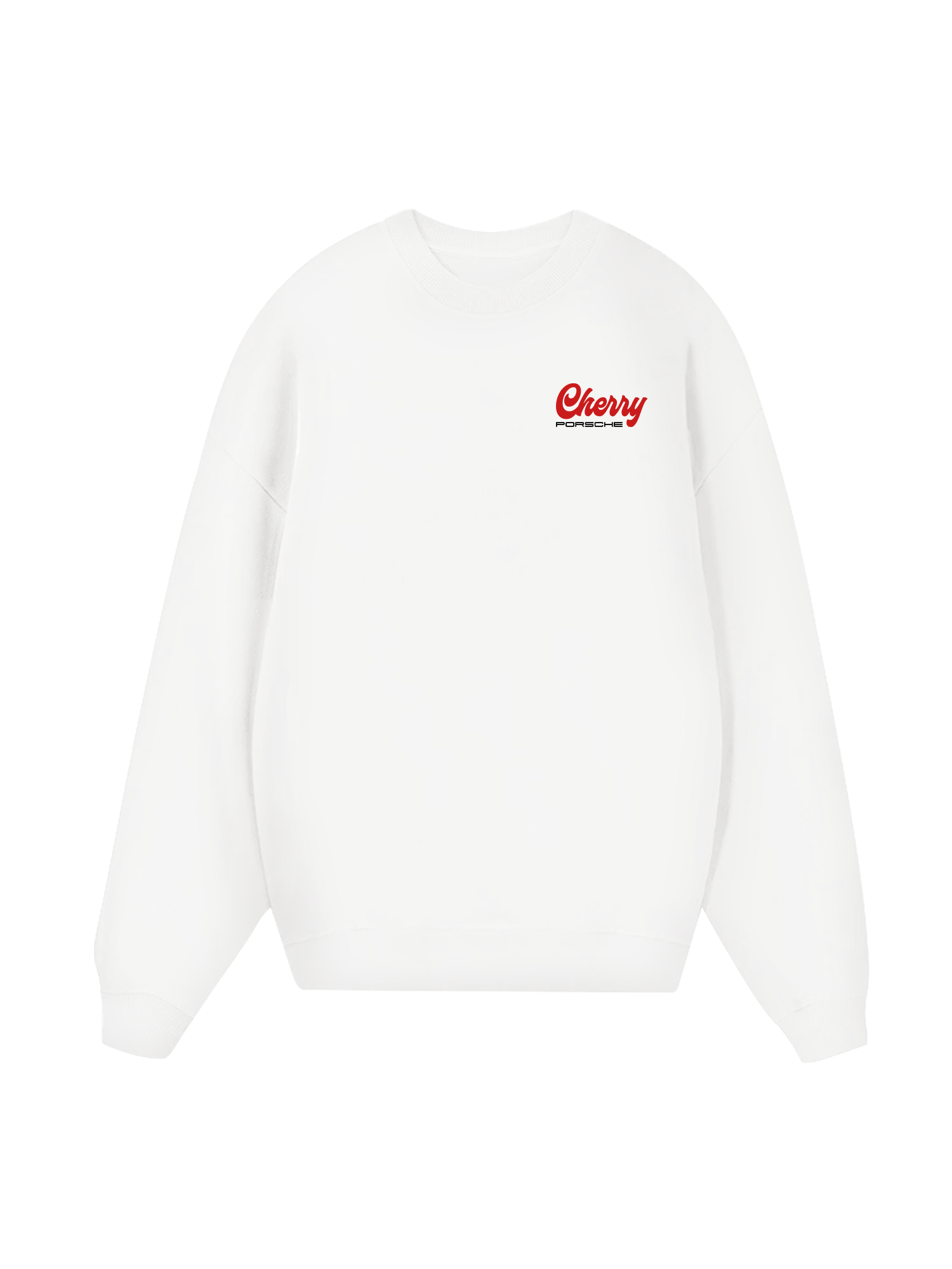 Porsche Red Cherry Mood Sweater