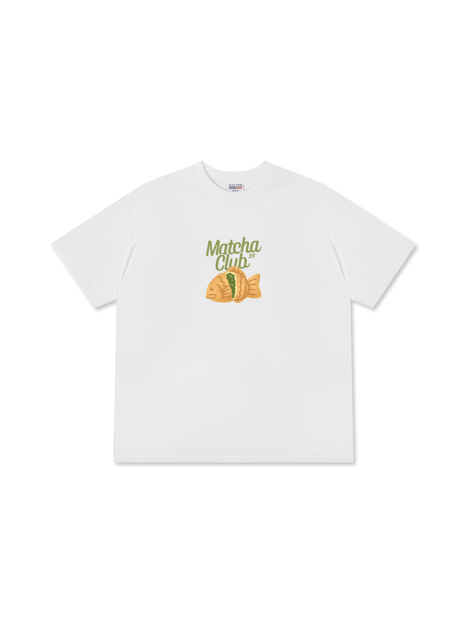 Áo Thun Relaxed Fit Matcha Club
