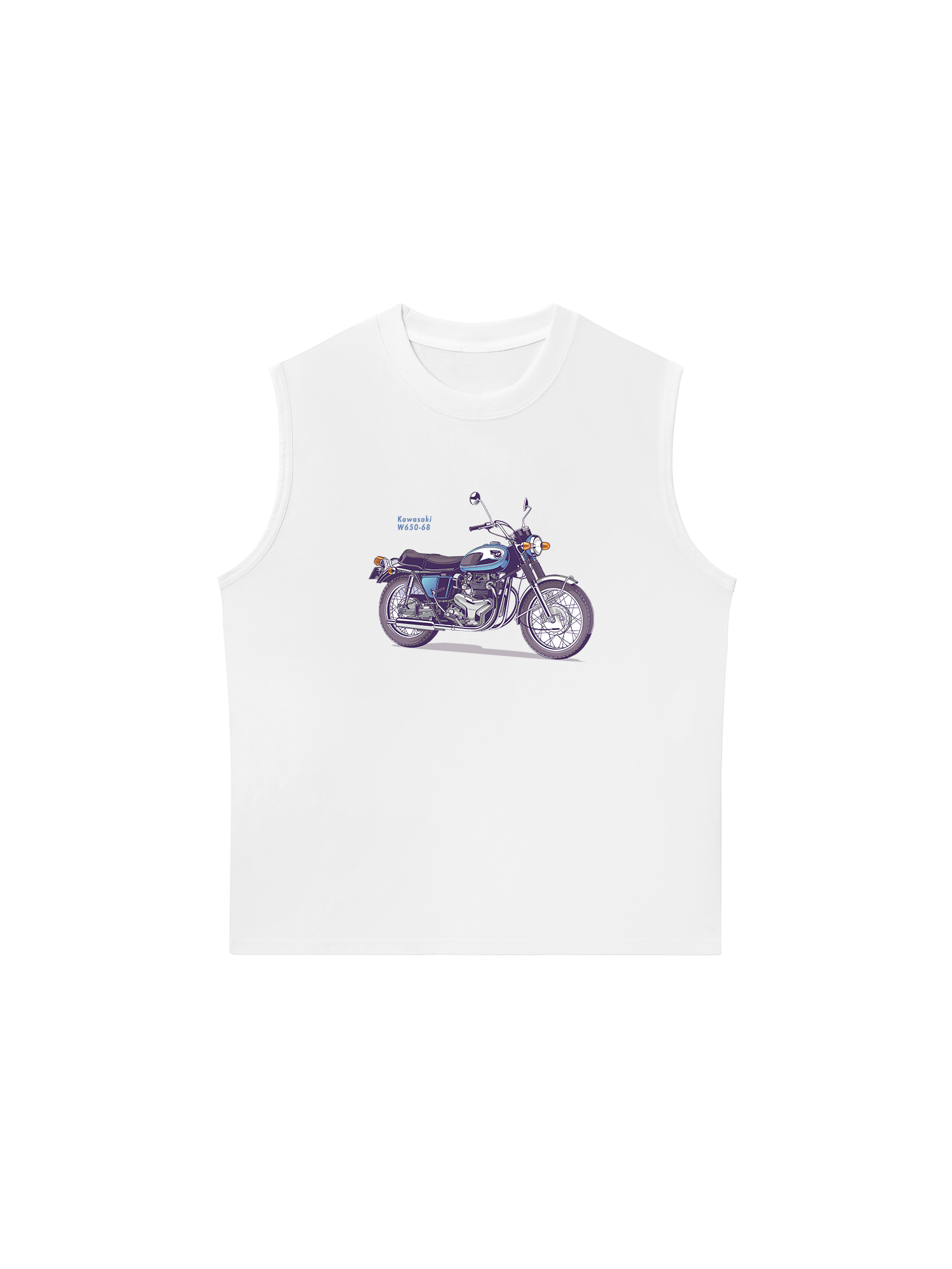 Áo Ba Lỗ Relaxed Fit Kawasaki W650-68