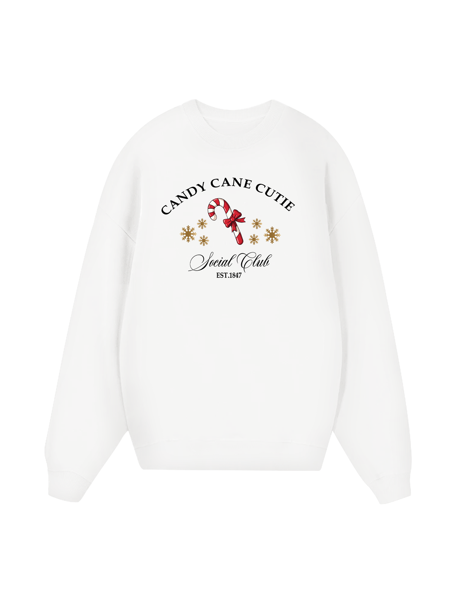 Candy Cane Cutie Sweater