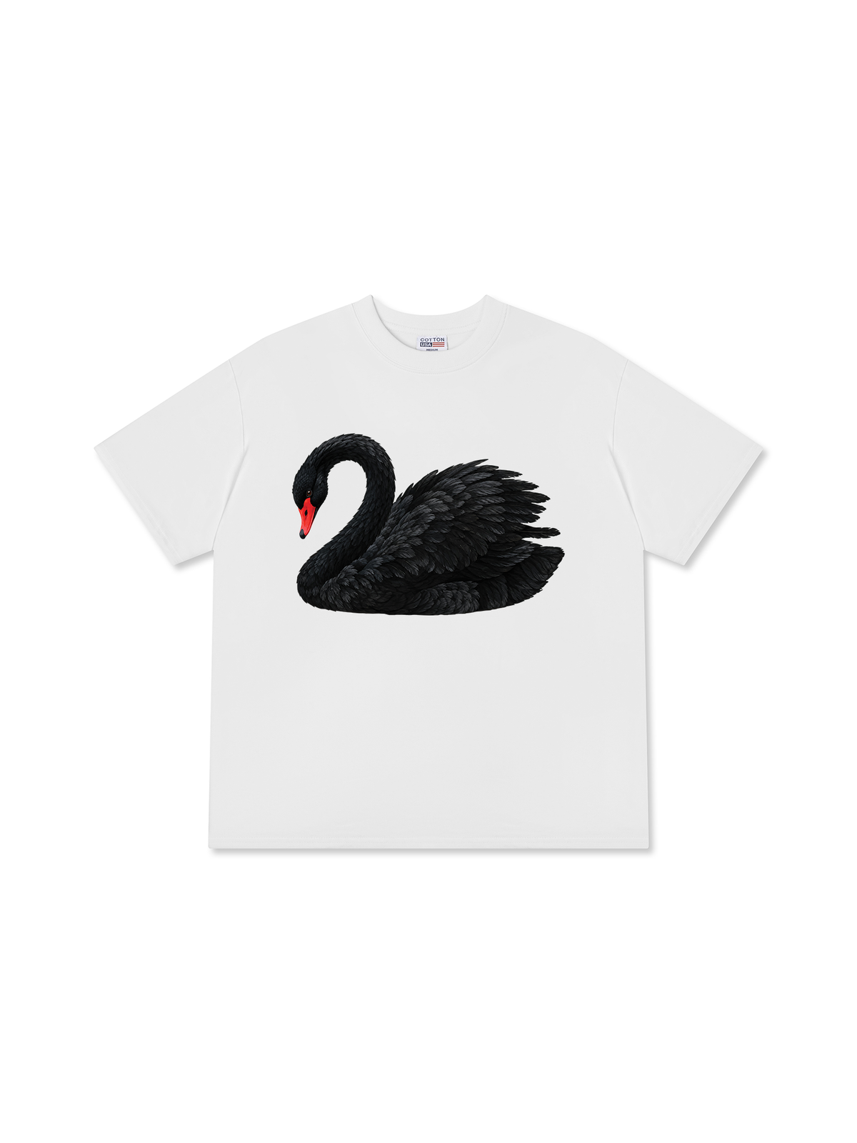 Áo Thun Relaxed Fit Black Swan