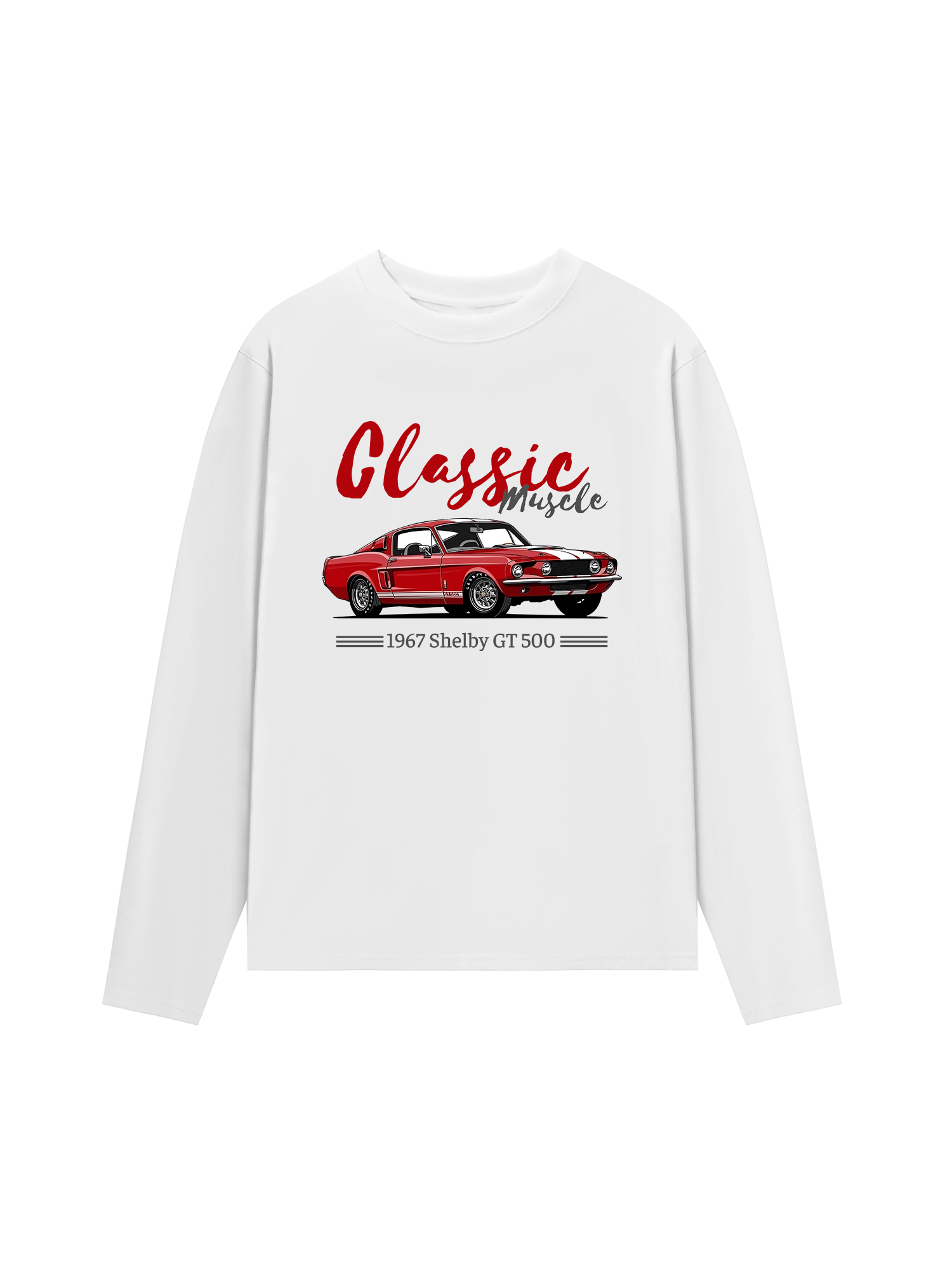 Áo Thun Dài Tay Ford Classic Muscle