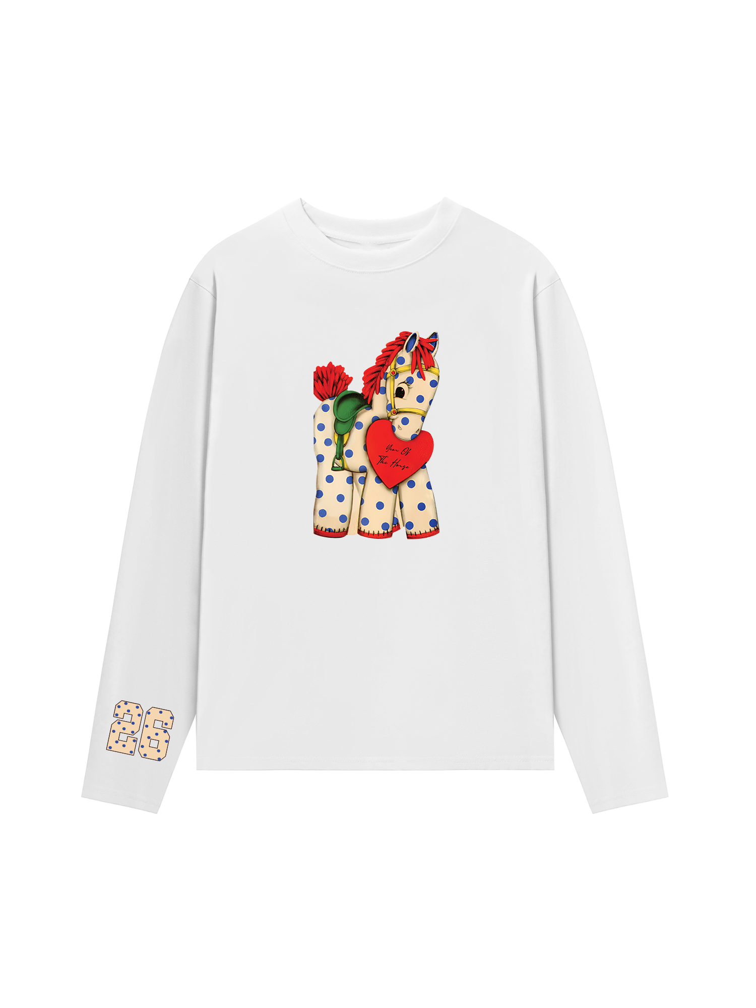 Áo Thun Dài Tay Cute Horse