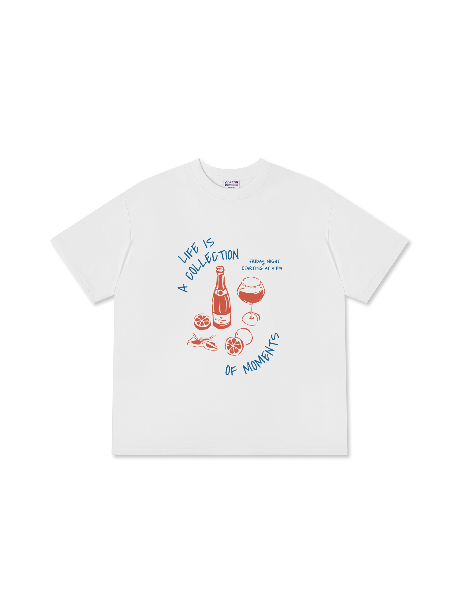 Áo Thun Relaxed Fit Life Is A Collection