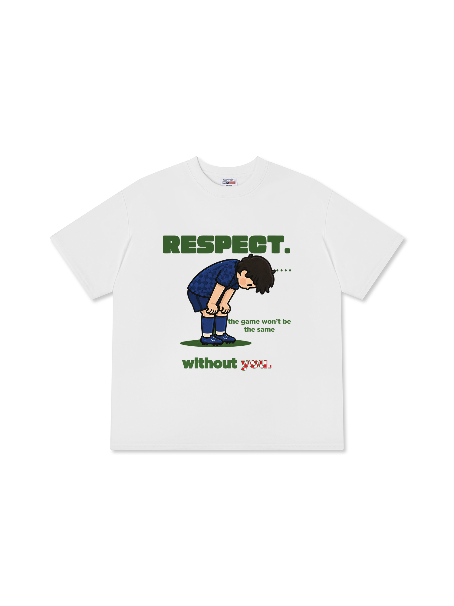 Áo Thun Relaxed Fit Soccer Respect