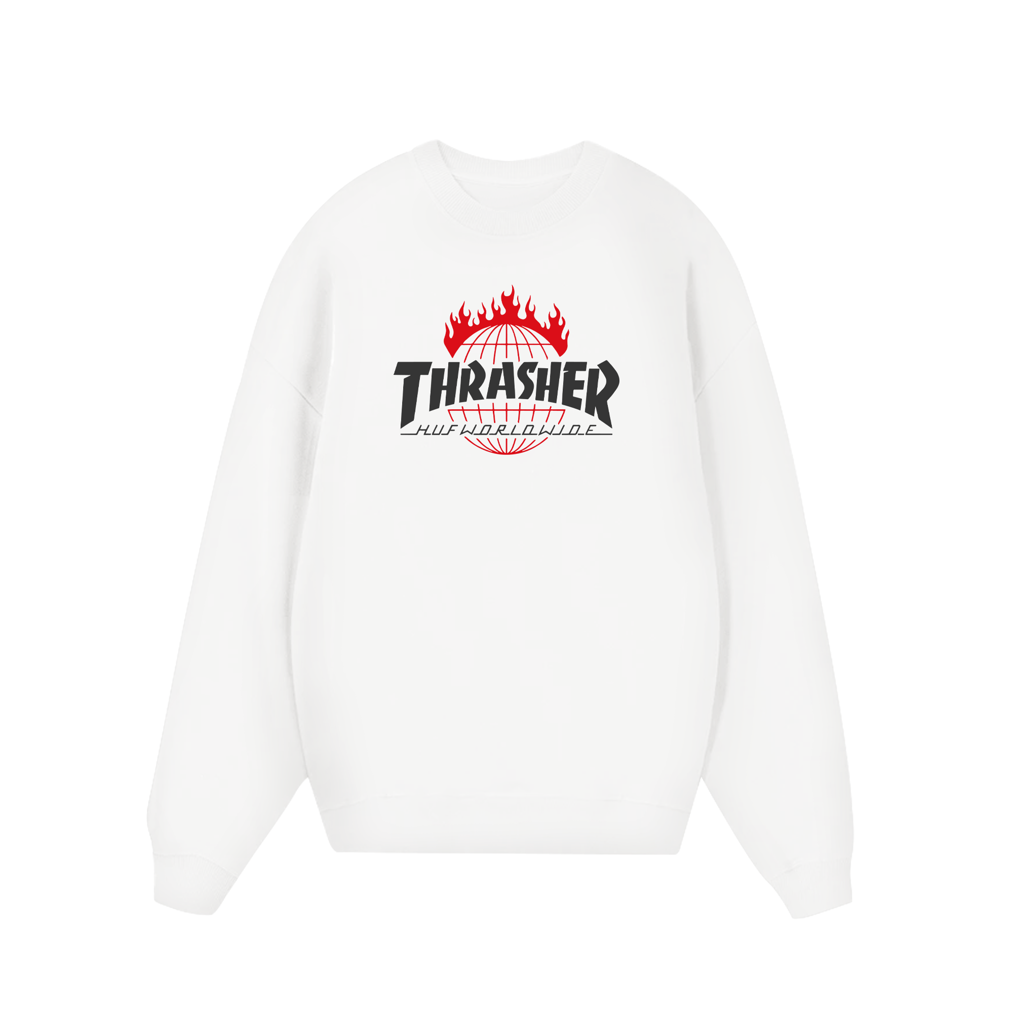 Thrasher HUF World Wide Sweater