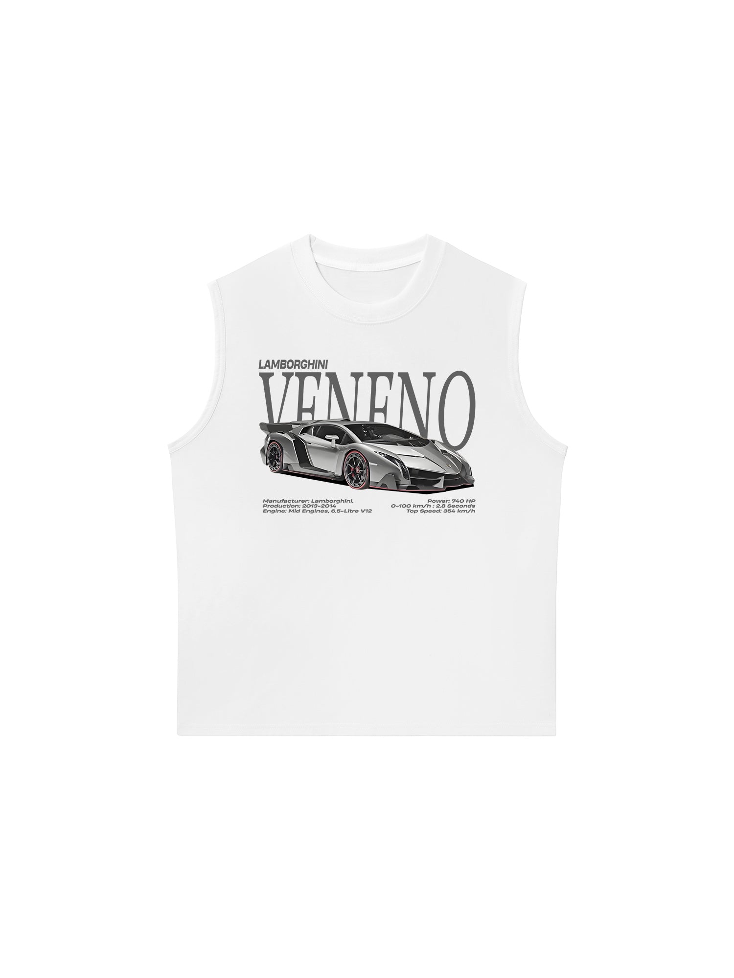 Áo Ba Lỗ Relaxed Fit Lamborghini Veneno Speed