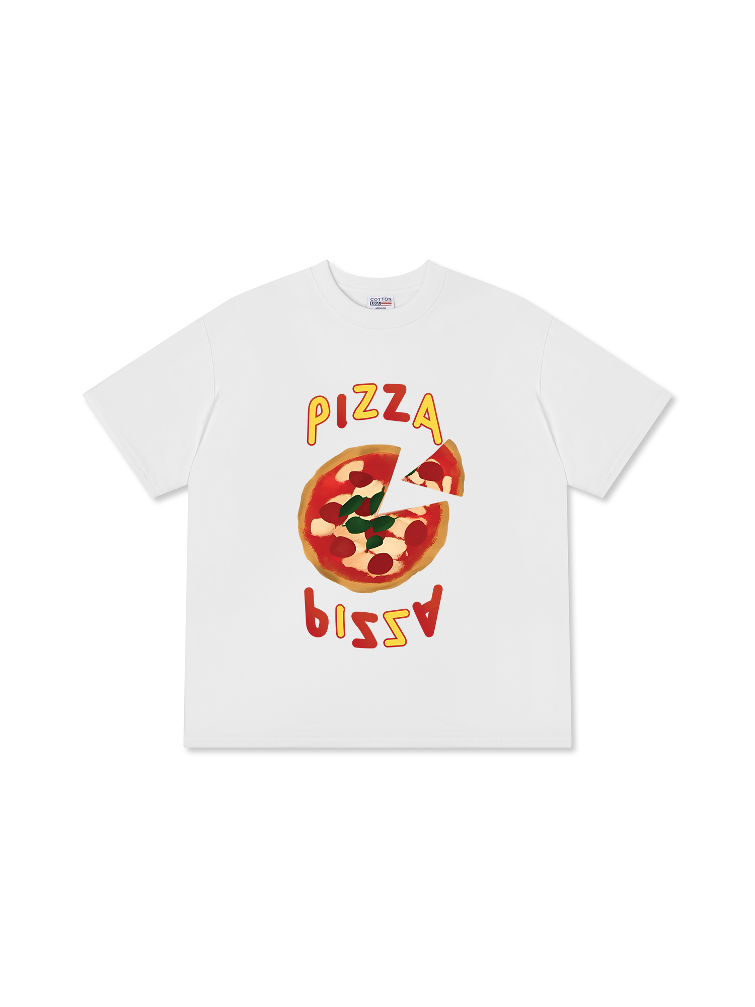 Áo Thun Relaxed Fit Yummy Mood Pizzapizza