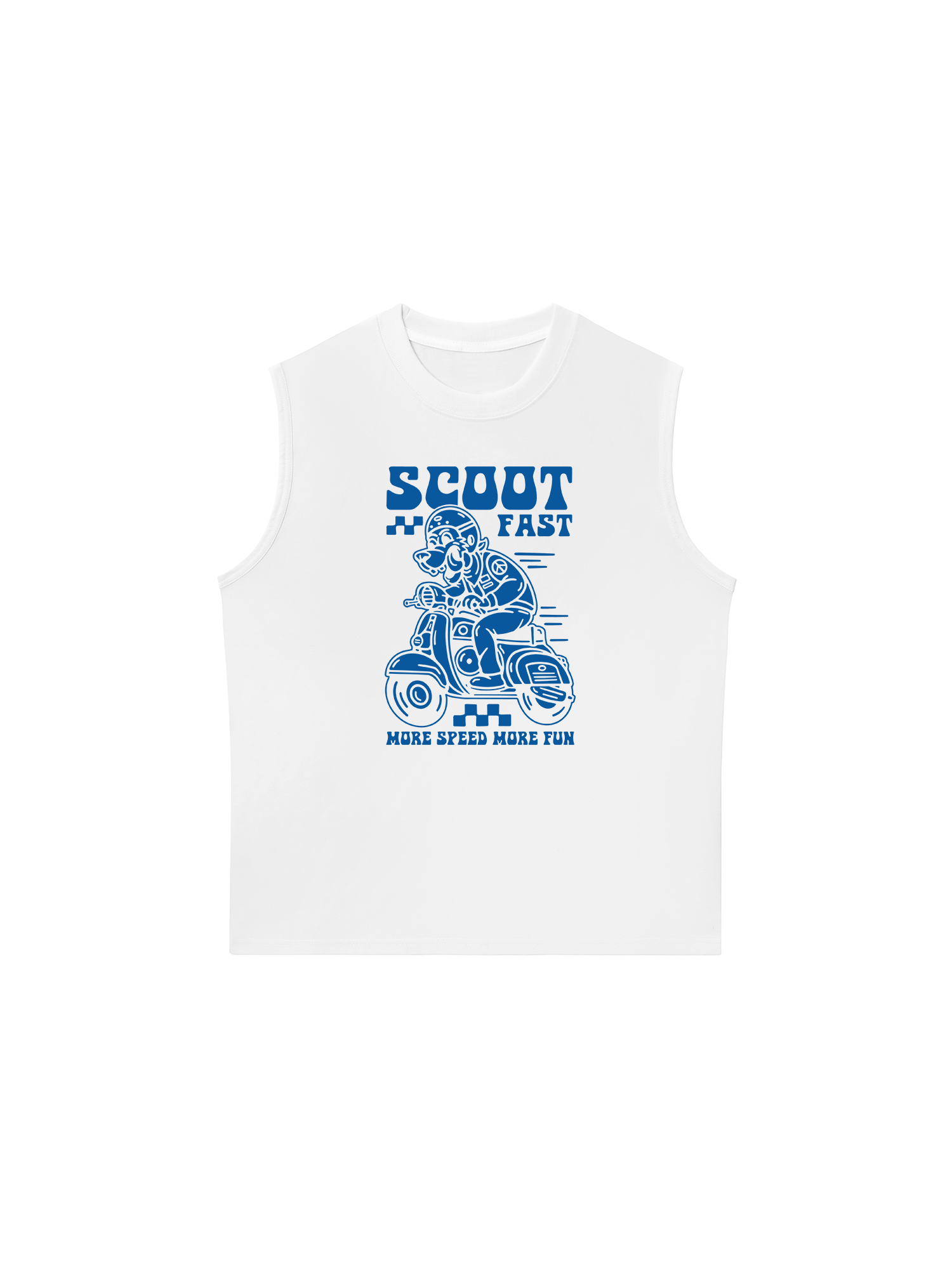 Áo Ba Lỗ Relaxed Fit Scoot Fast