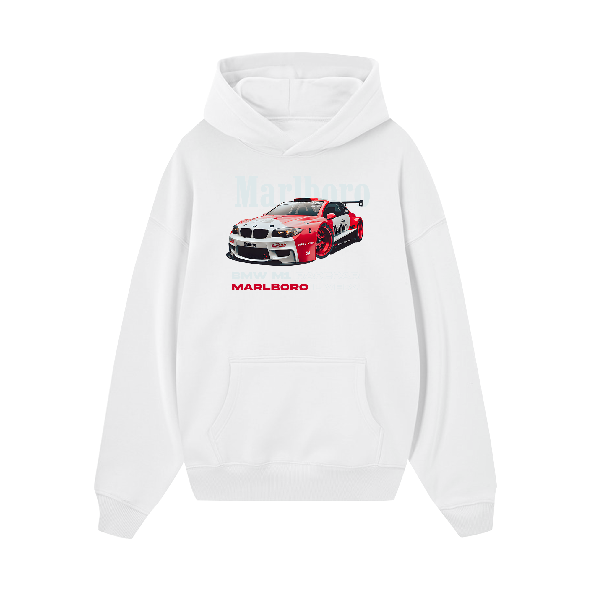 Marlboro BMW M1 Race Car Hoodie