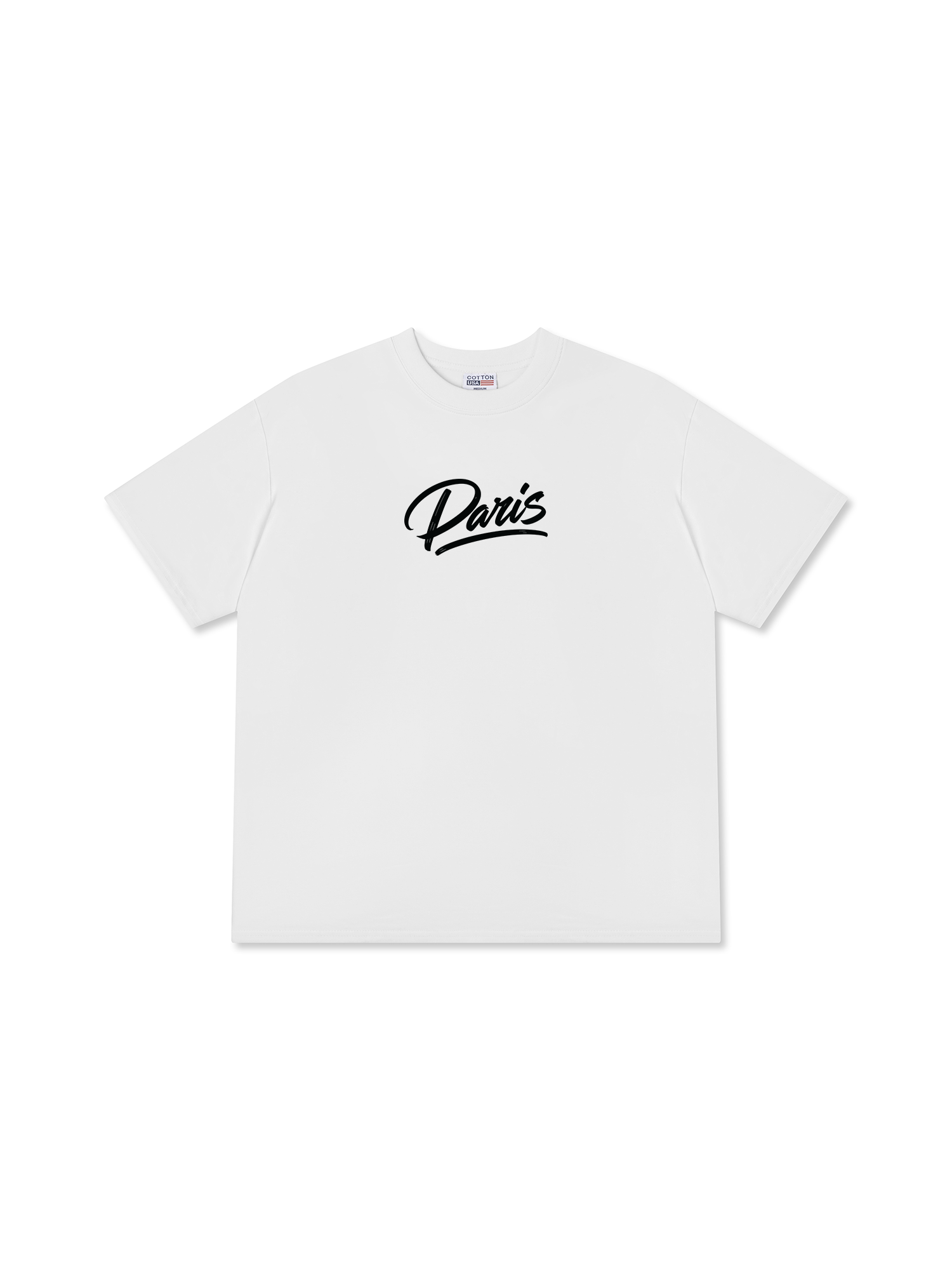 Áo Thun Relaxed Fit Paris Basic Logo