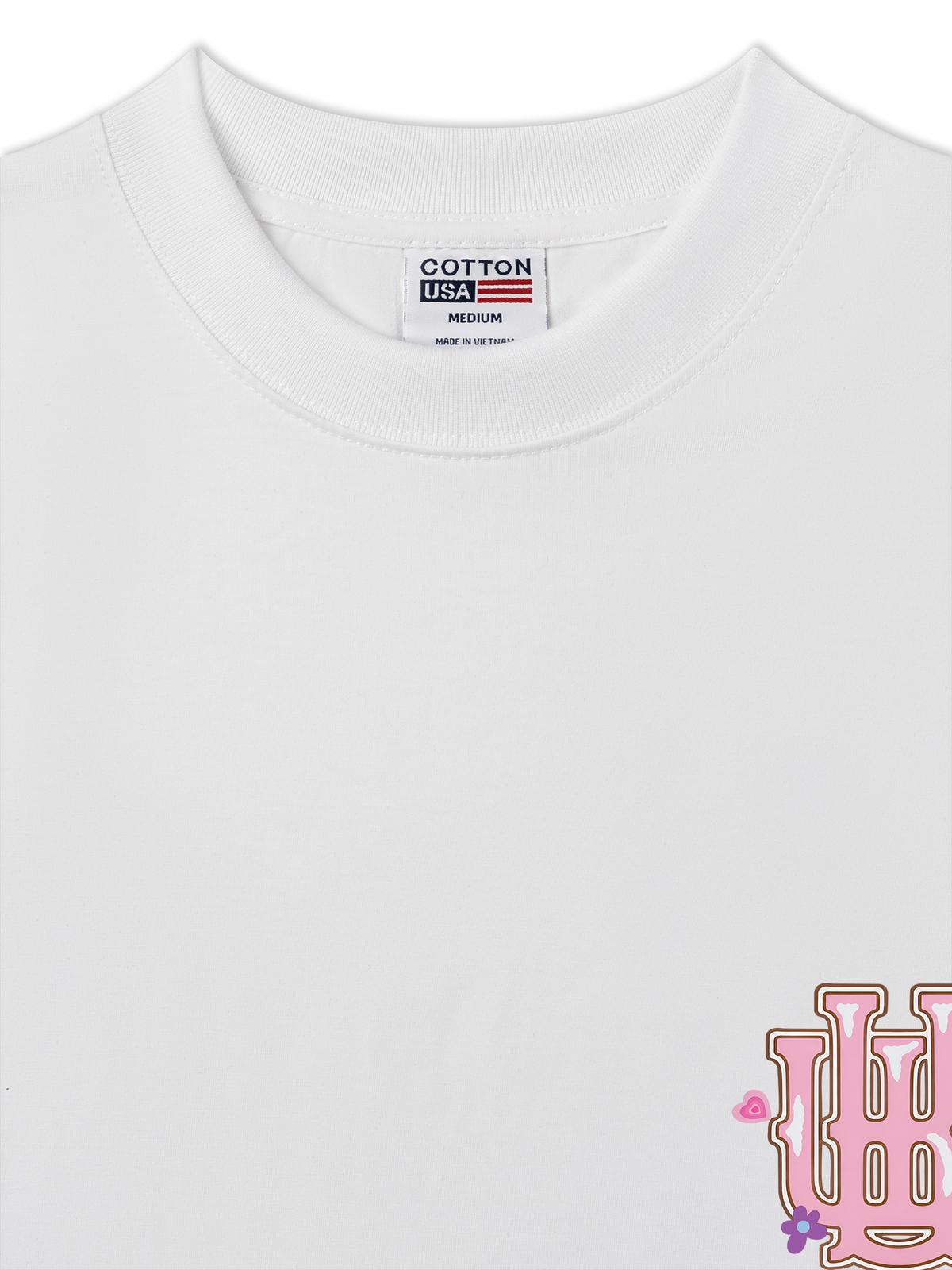 Áo Thun Relaxed Fit Master Baseball Pink Bloom