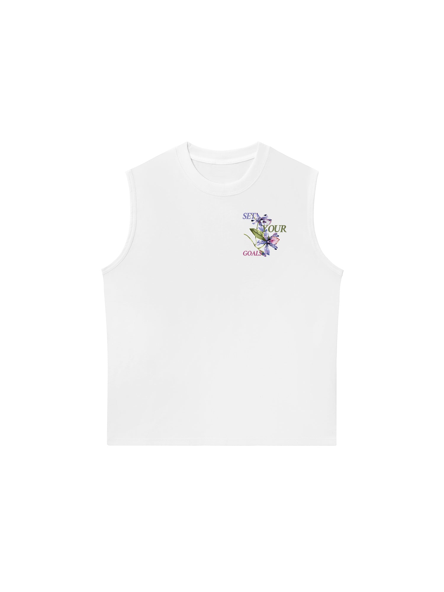 Áo Ba Lỗ Relaxed Fit Set Your Goals