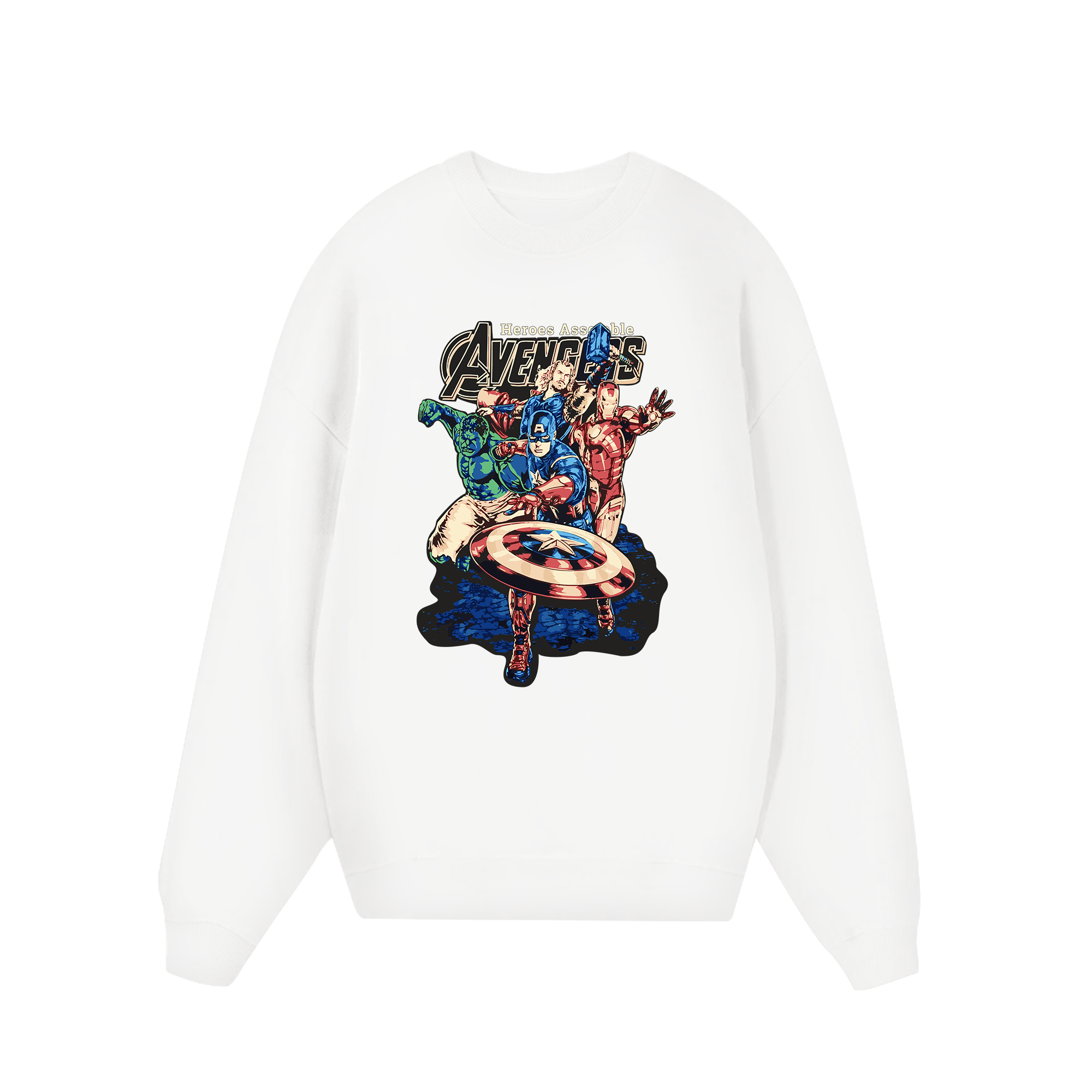 Marvel Avengers Heroes Assemble Sweater