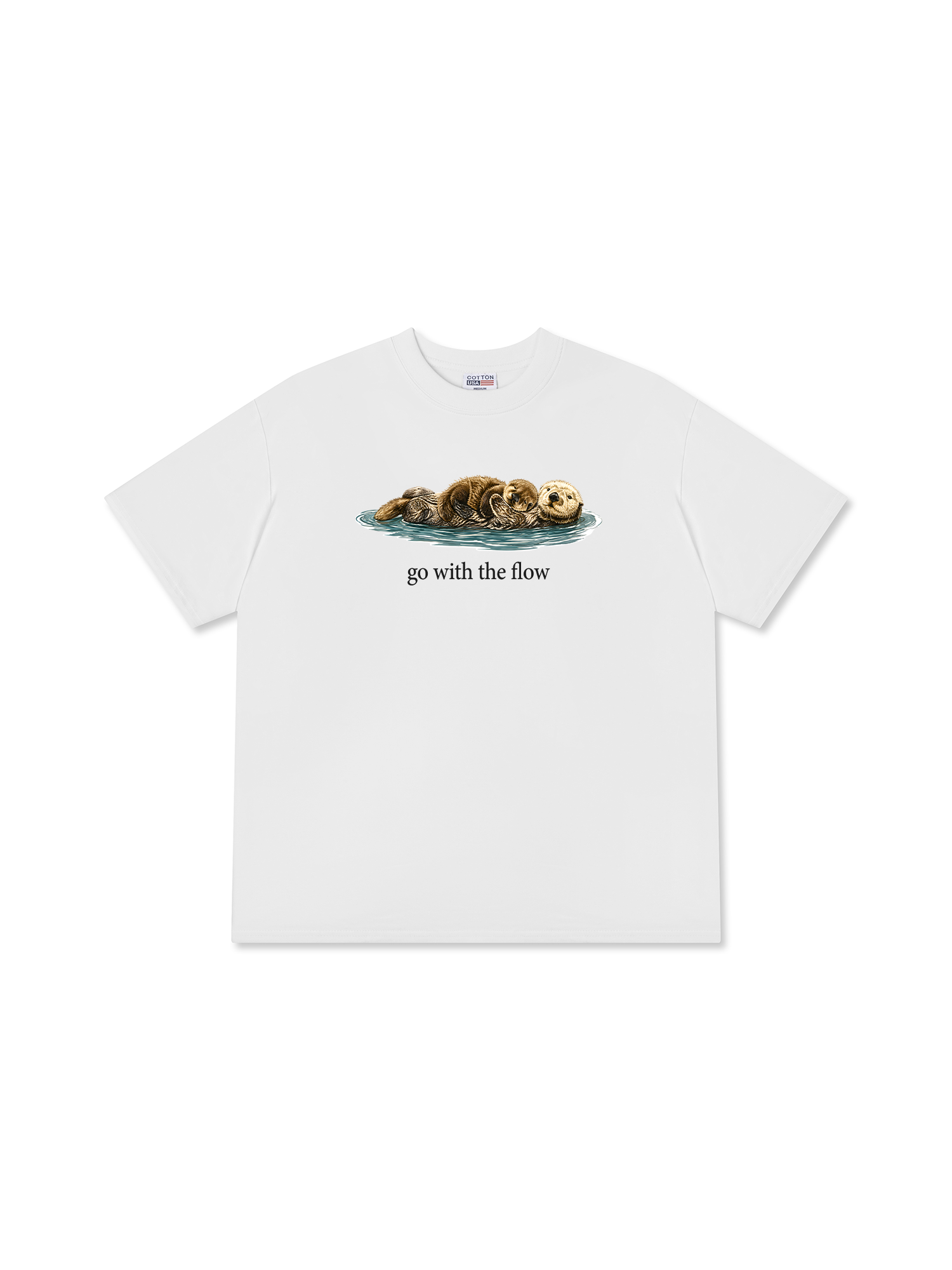 Áo Thun Relaxed Fit Go With The Flow