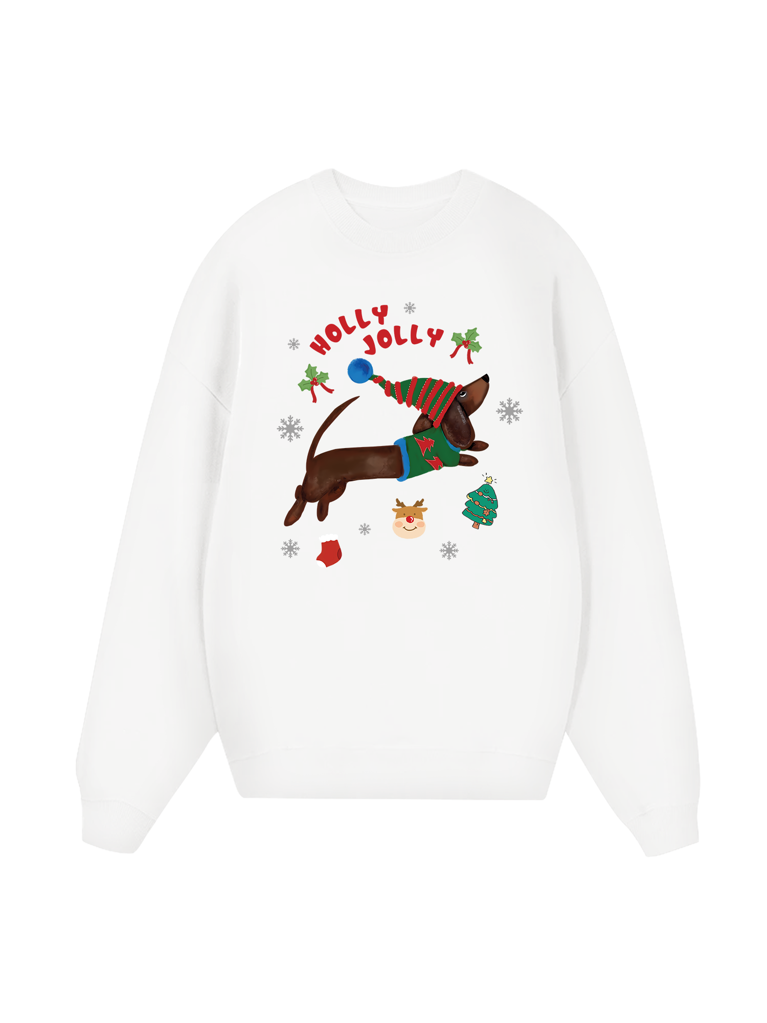 Holy Jolly Cute Puppy Sweater
