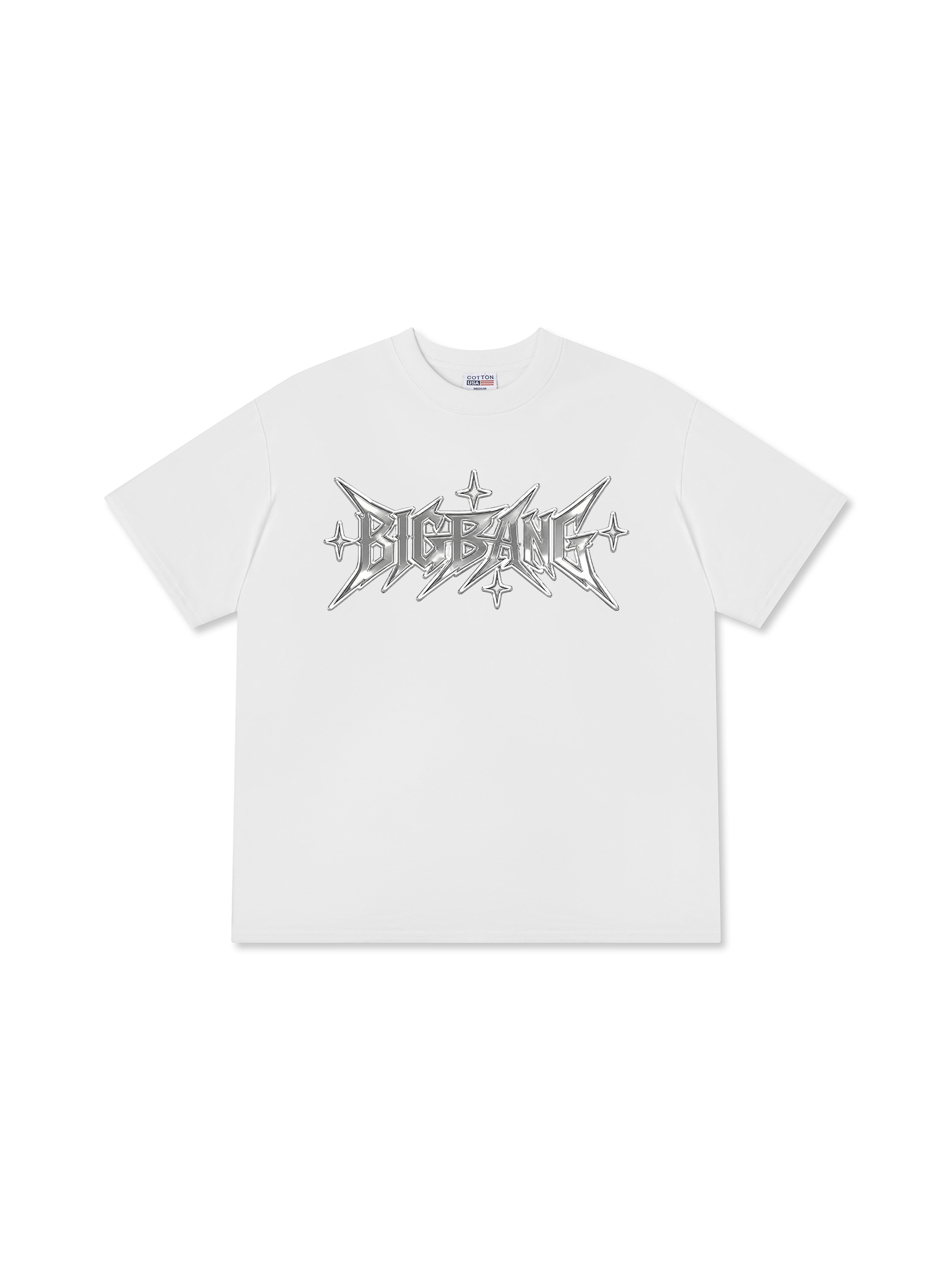 Áo Thun Relaxed Fit  Silver Big Bang