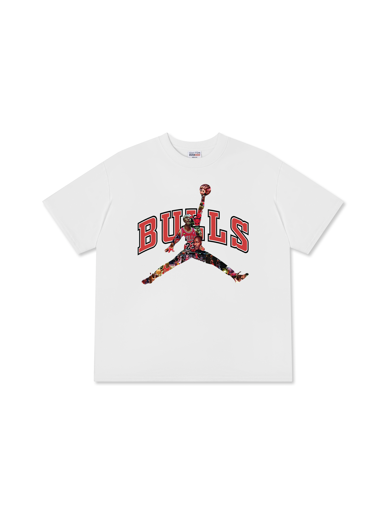 Áo Thun Relaxed Fit  Basketball Bull 23